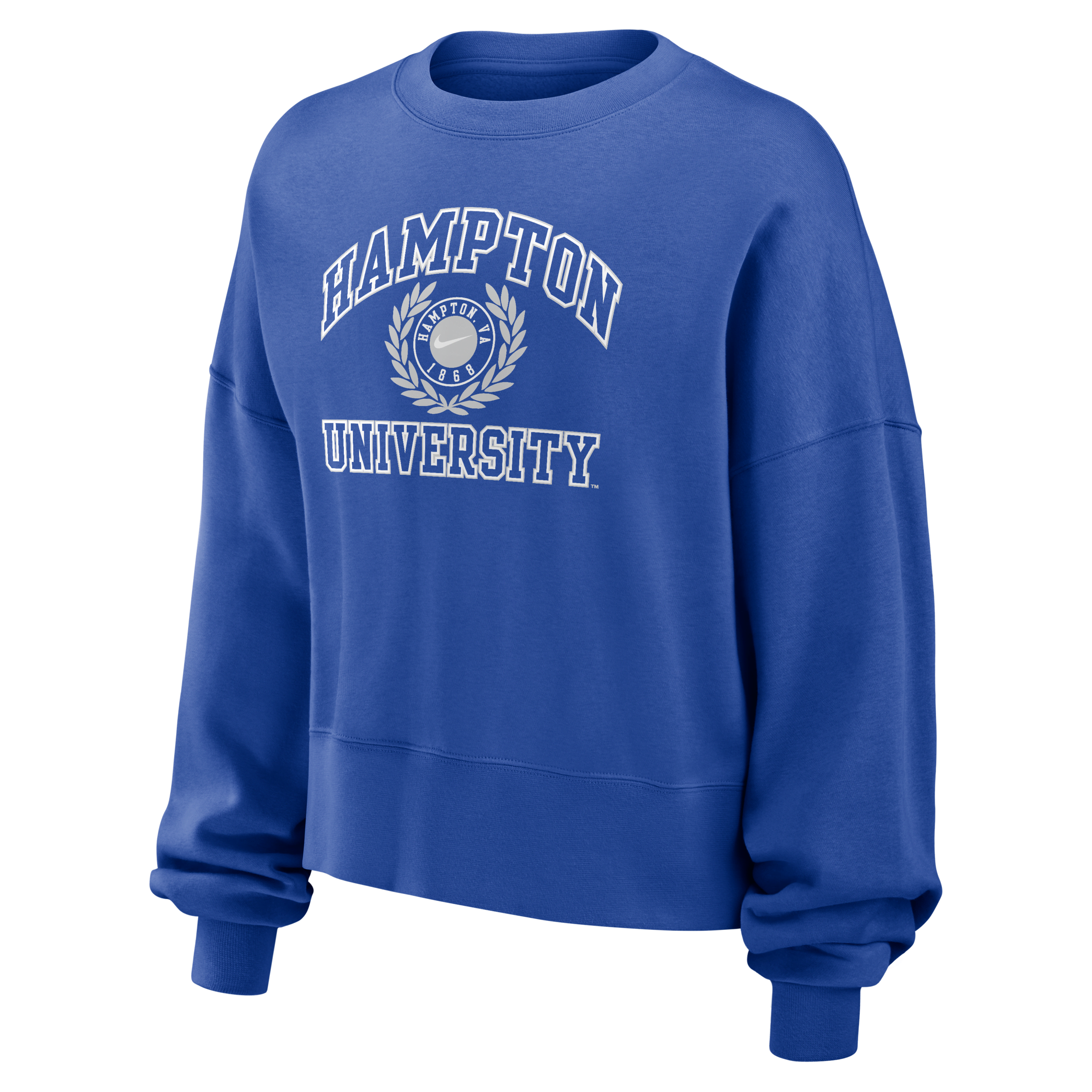 Nike Hampton Women's College Crew-neck Sweatshirt In Blue