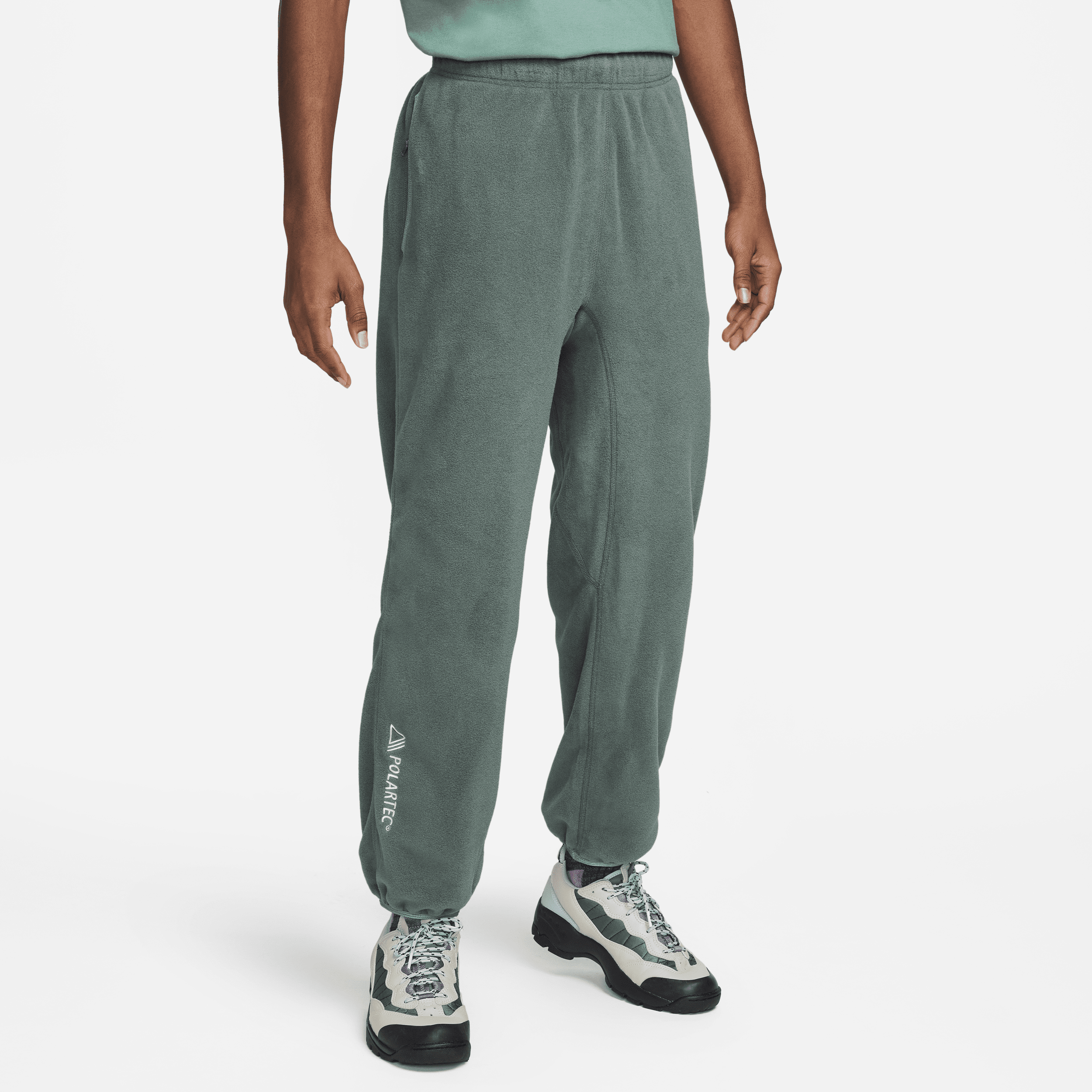 Shop Nike Men's  Acg Polartecâ® "wolf Tree" Pants In Green