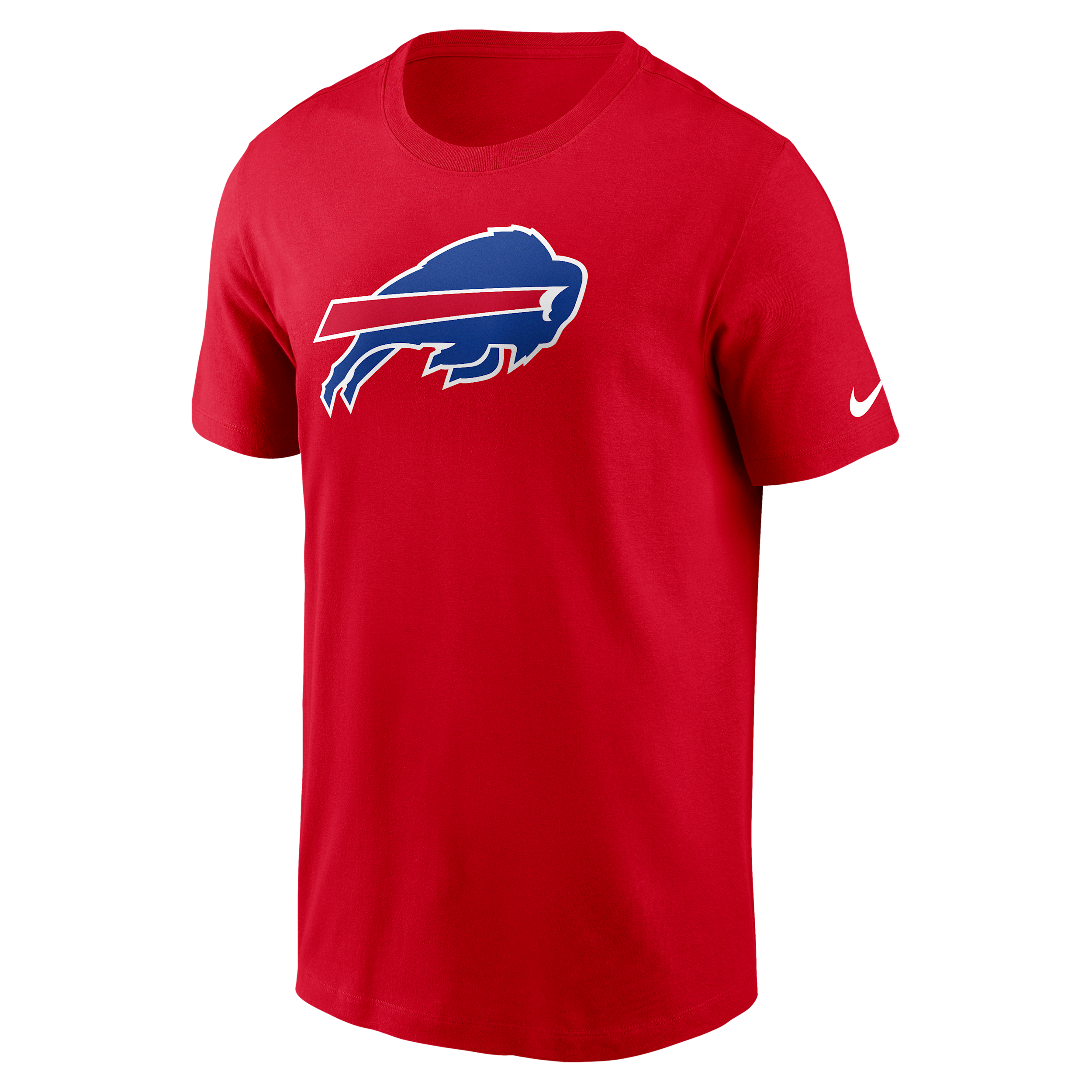 Buffalo Bills Logo Essential Nike Men's NFL T-Shirt in Red | N19965N81-UXR