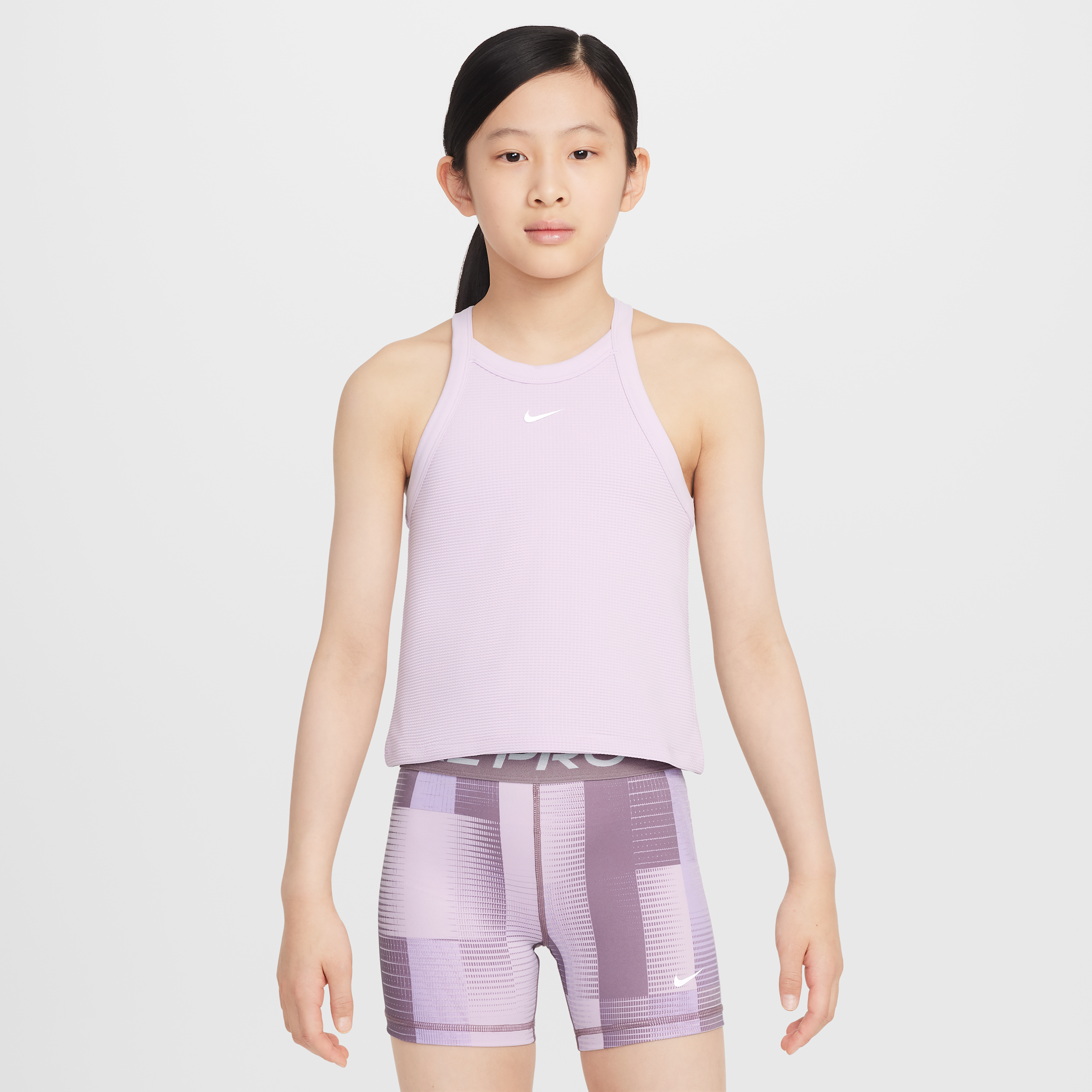 Nike Women's Girls' High-neck Tank Top In Purple