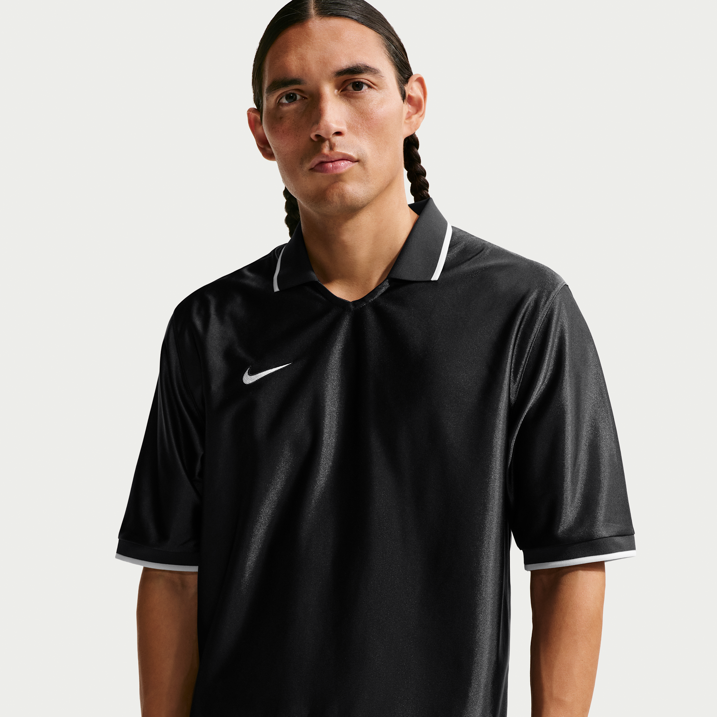 Nike Men's Energy Dri-FIT Short-Sleeve Soccer Top in Black | IF1534-045