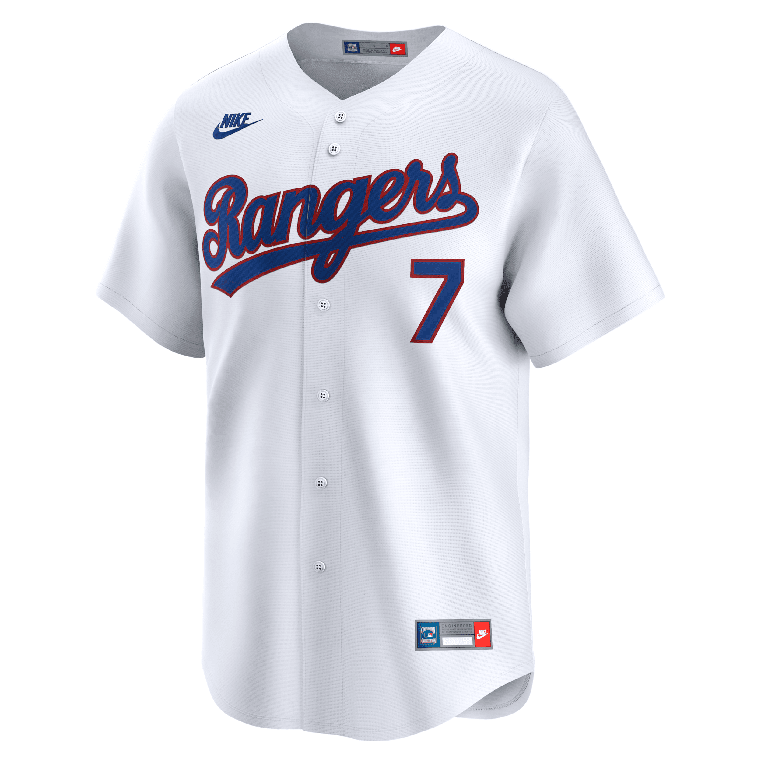 Iván Rodríguez Texas Rangers Cooperstown Nike Men's Dri-FIT ADV MLB Limited Jersey in White | CO25TXC1QRN-WXX