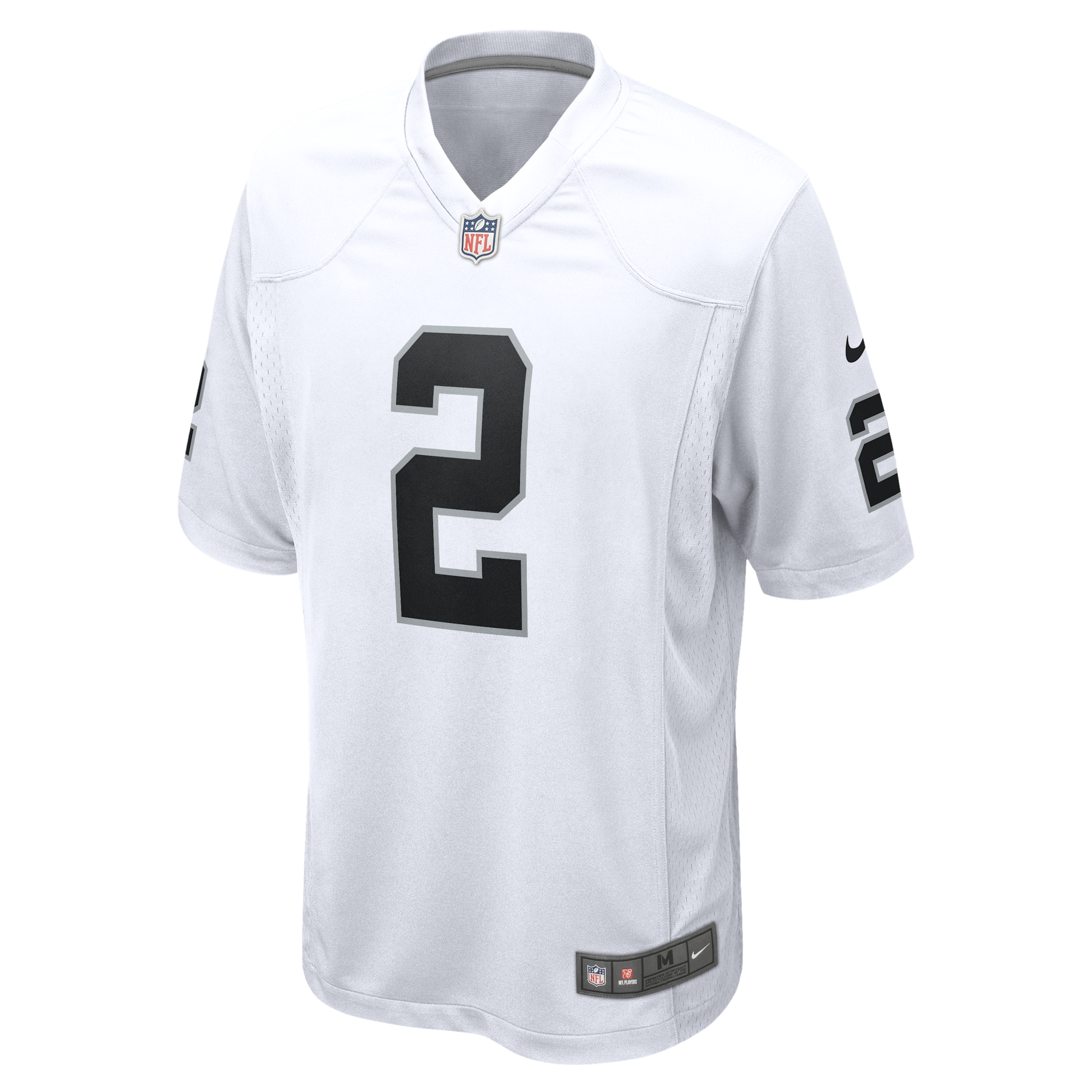 Nike Ashton Jeanty Las Vegas Raiders 2025 Nfl Draft First Round Pick  Men's Nfl Game Jersey In White