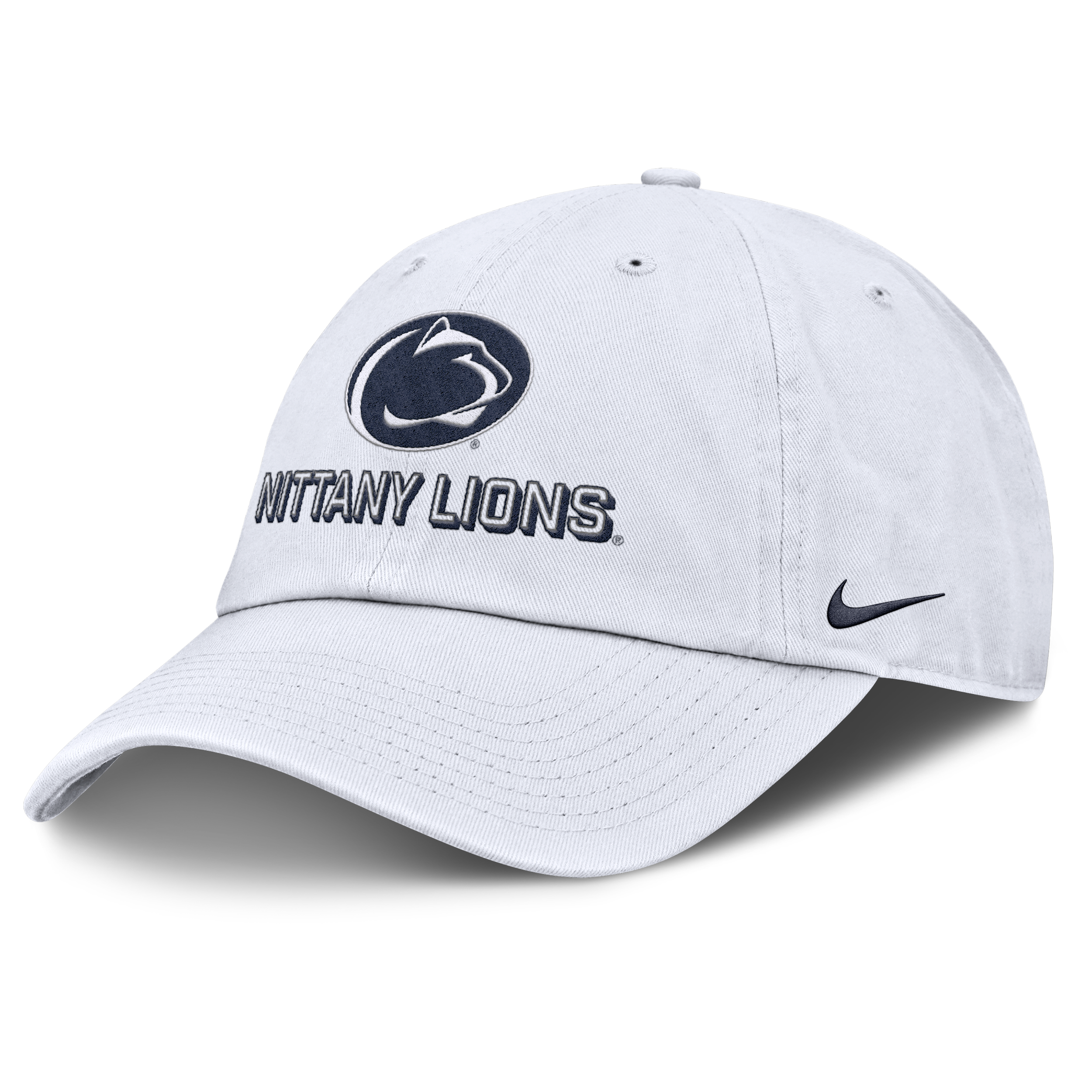 Nike Penn State On-field Club Gameday  Men's College Adjustable Hat In White