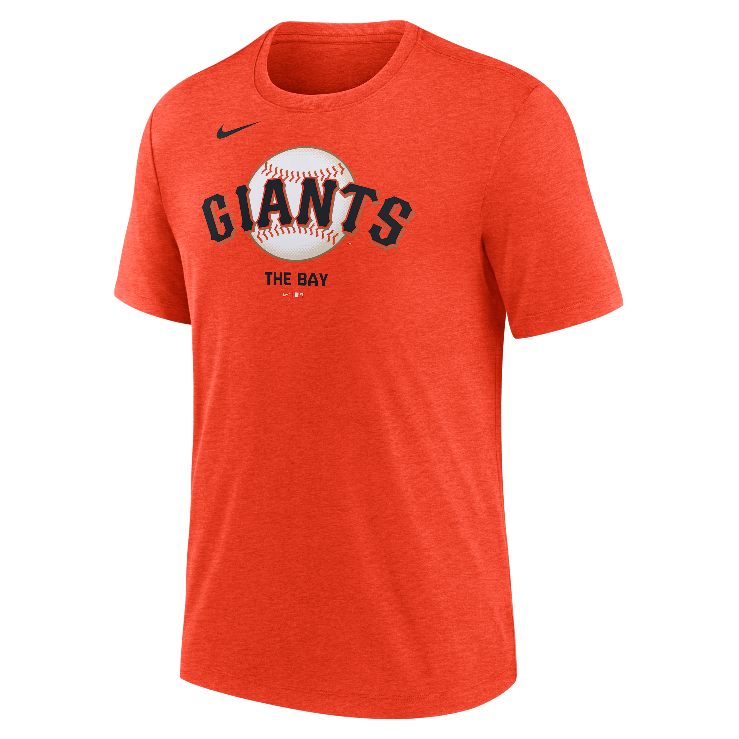San Francisco Giants Logo Nike Men's MLB T-Shirt in Orange | NJFD89LGIA-J77