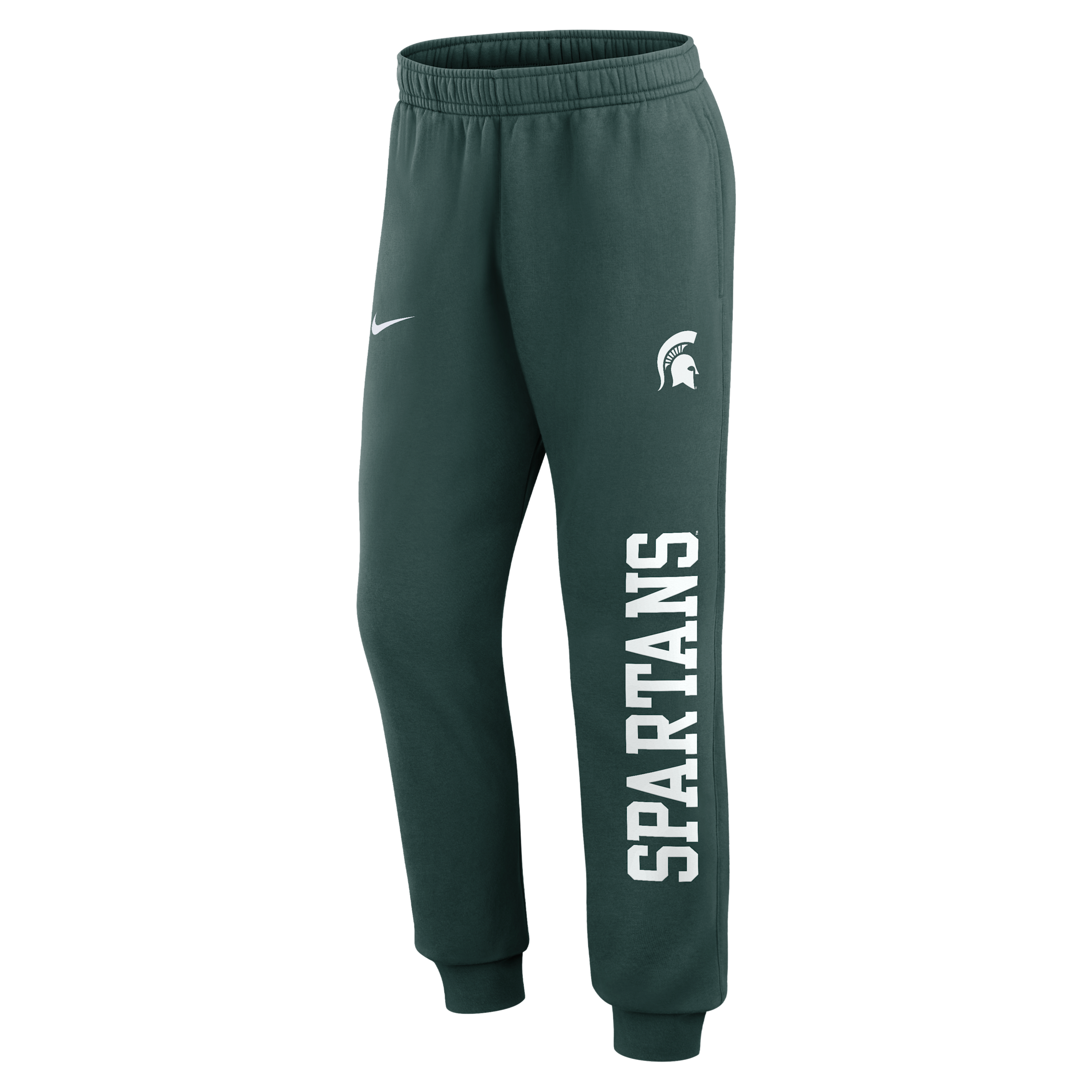 Michigan State Primetime Club Nike Men's College Jogger Pants in Green | 00SU3EYMST-YUW