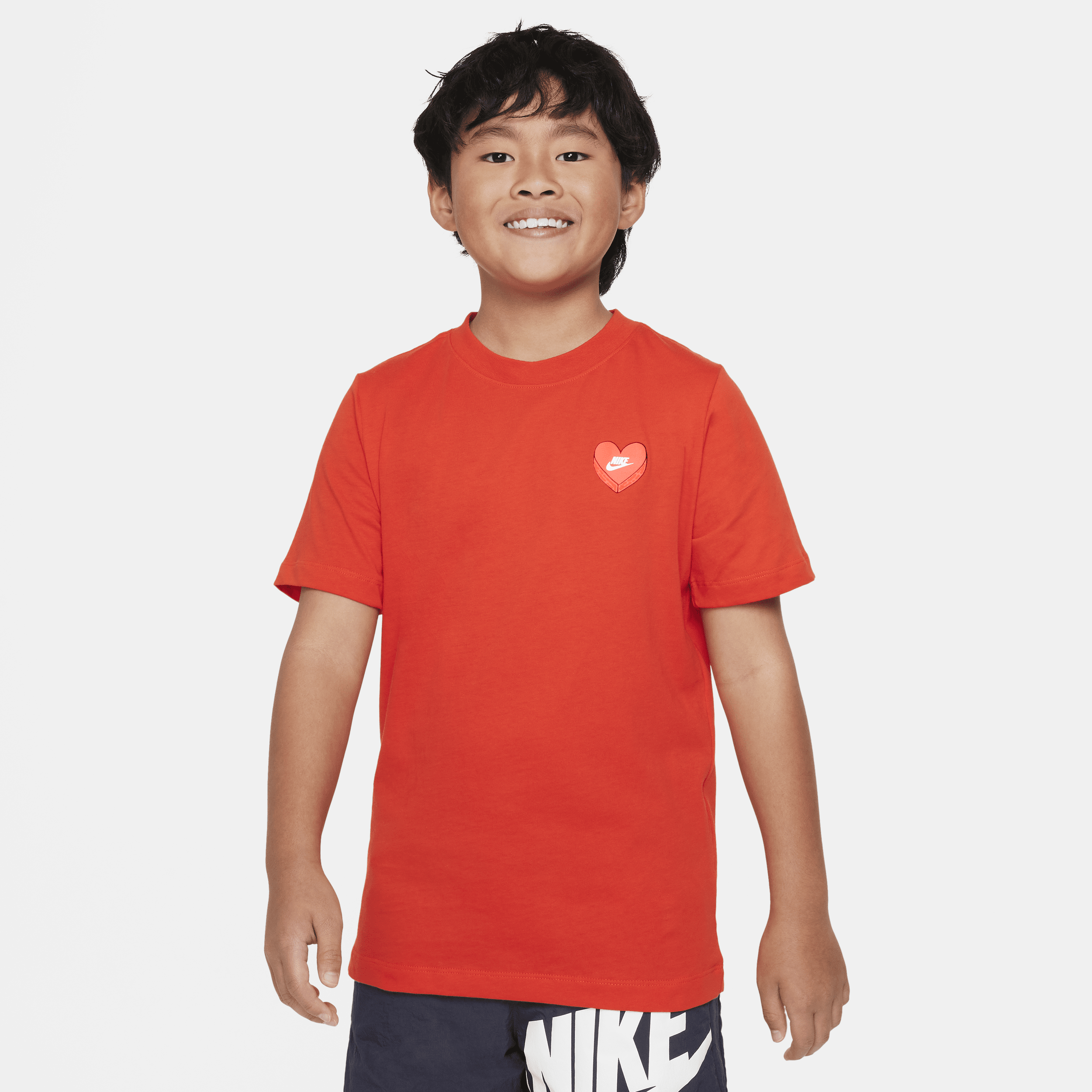 Nike Sportswear Big Kids' T-shirt In Red