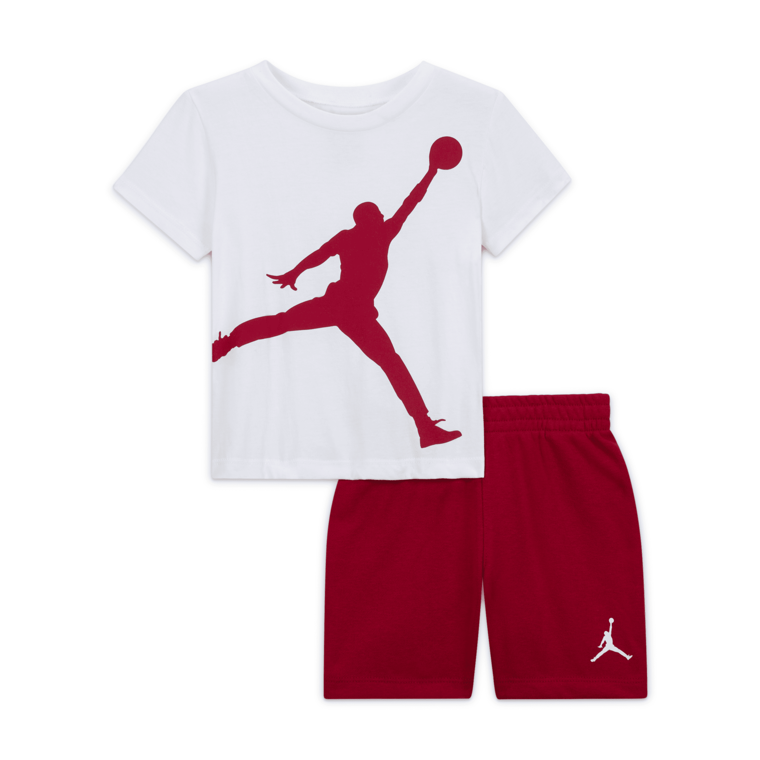 Jordan Jumpman Baby (12-24m) 2-piece Shorts Set In Red