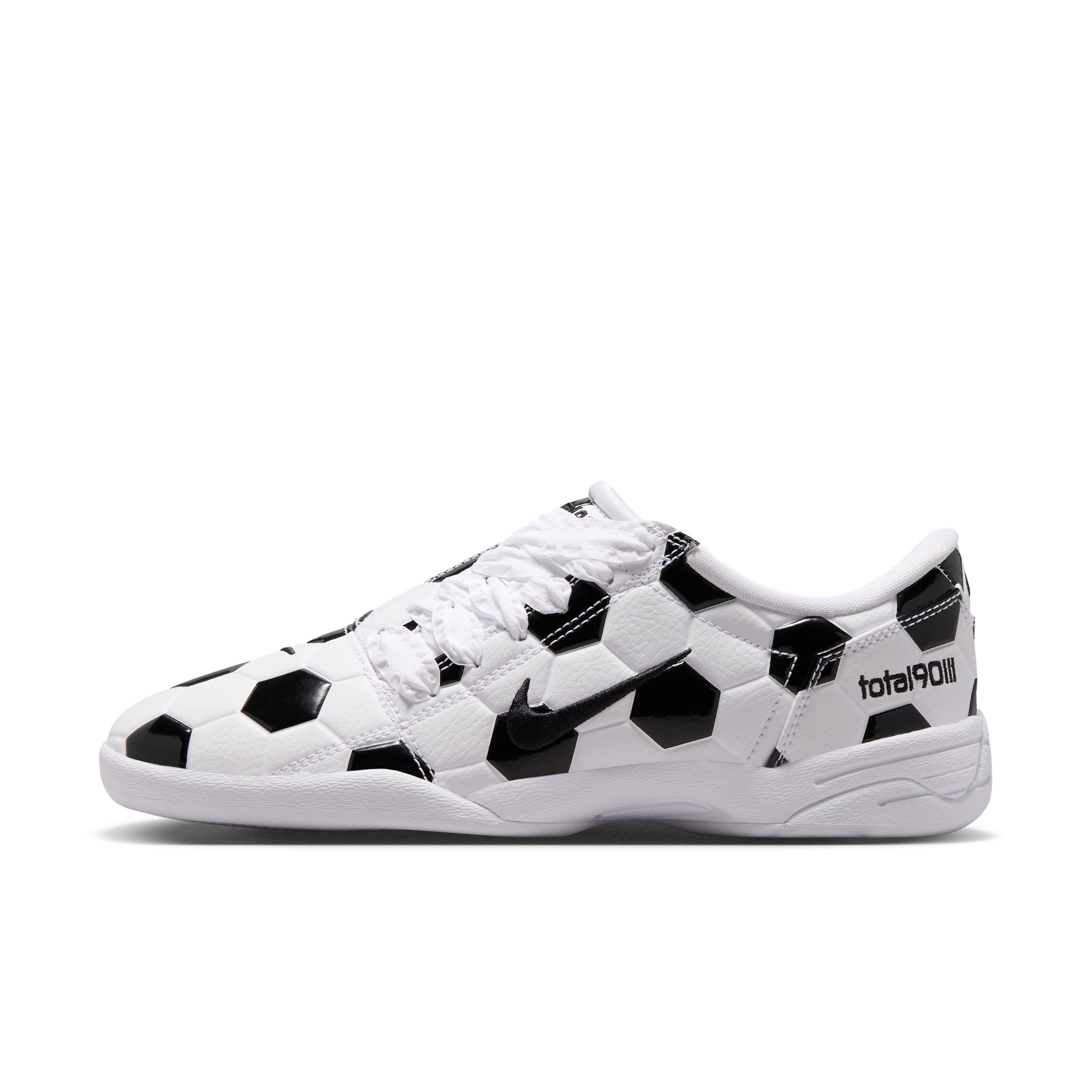 Nike Women's Total 90 Shoes, Size 7.5, White/Black