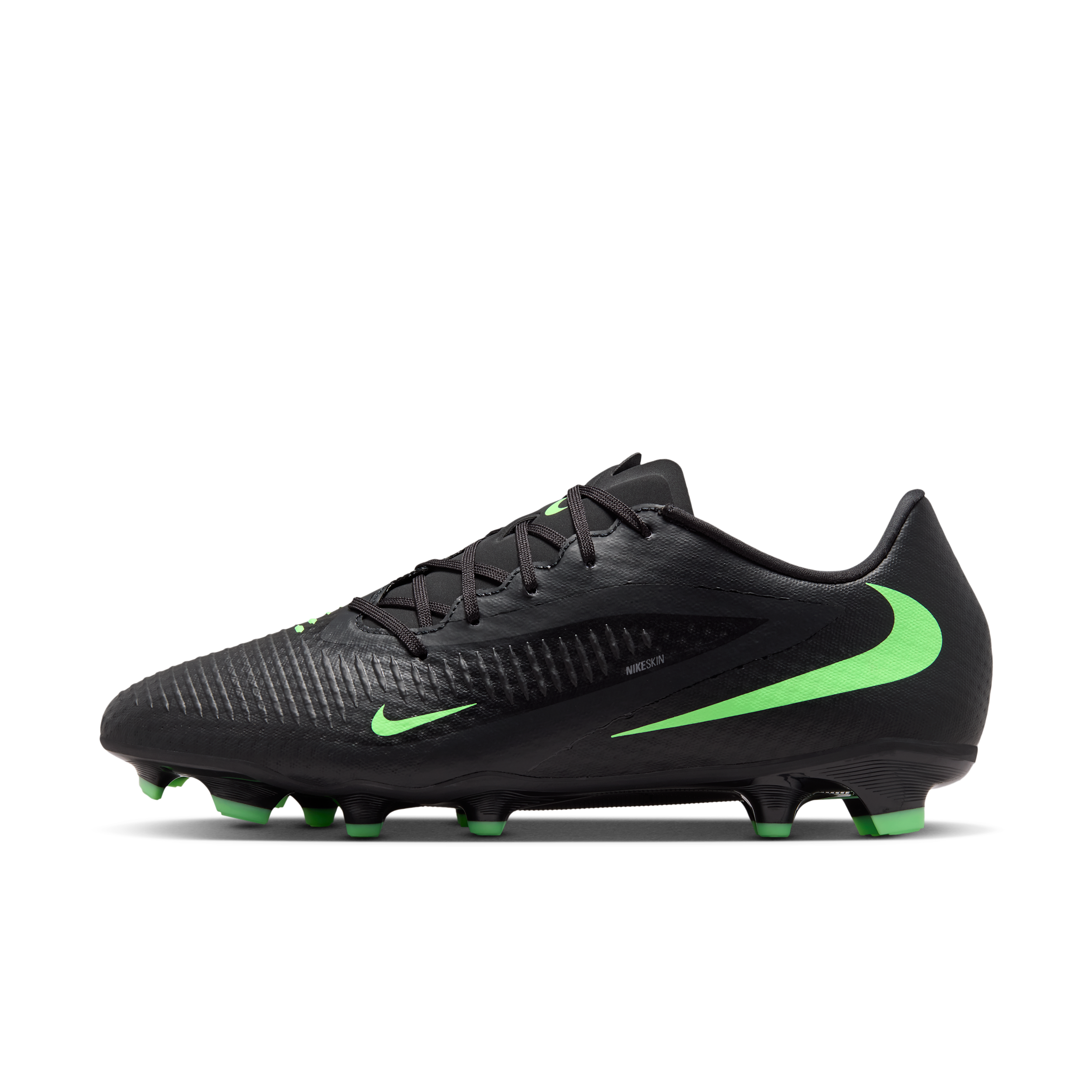 Nike Men's Phantom 6 Low Academy Multi-Ground Soccer Cleats in Black | HJ4564-001