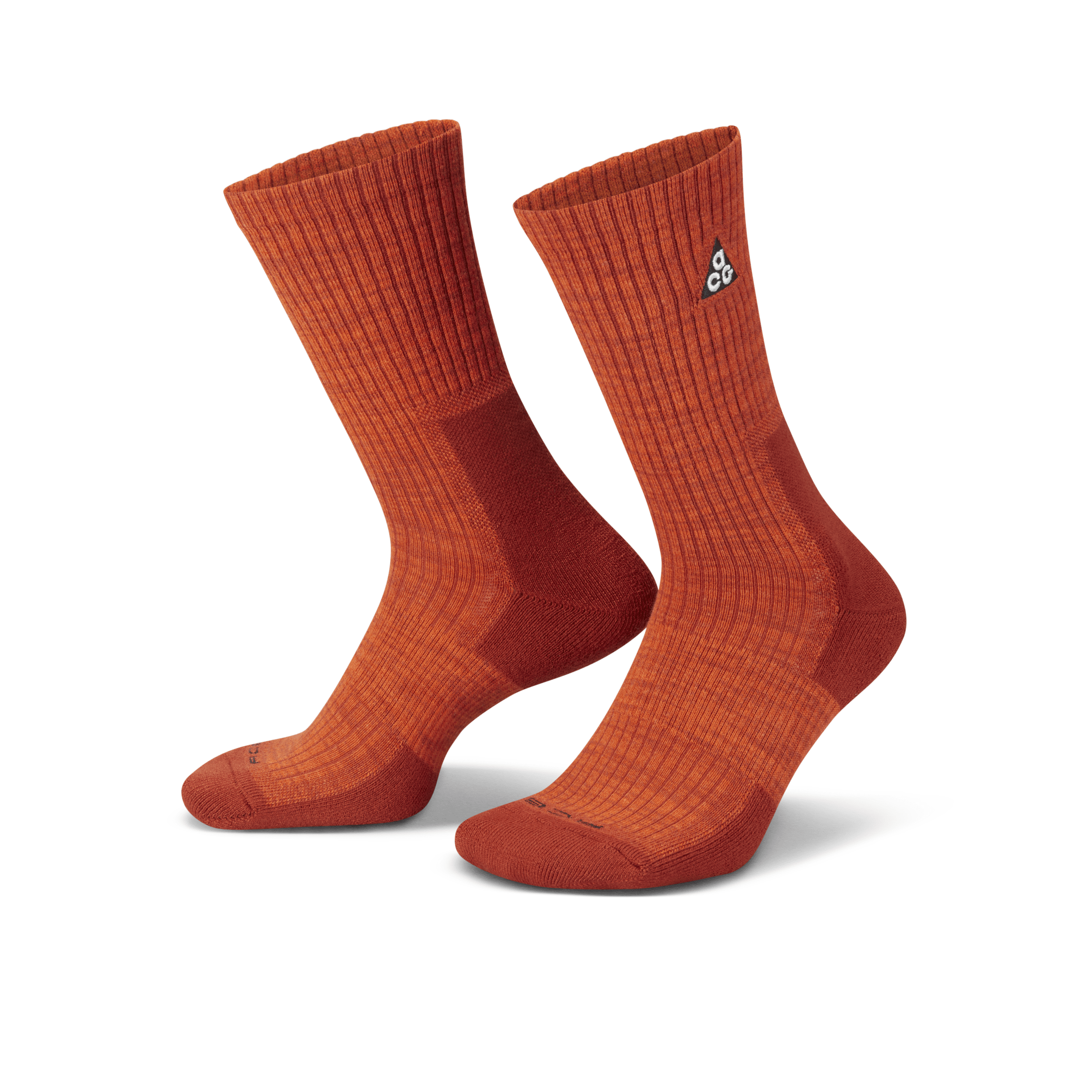 Nike Unisex  Acg Everyday Cushioned Crew Socks (1 Pair) In Orange