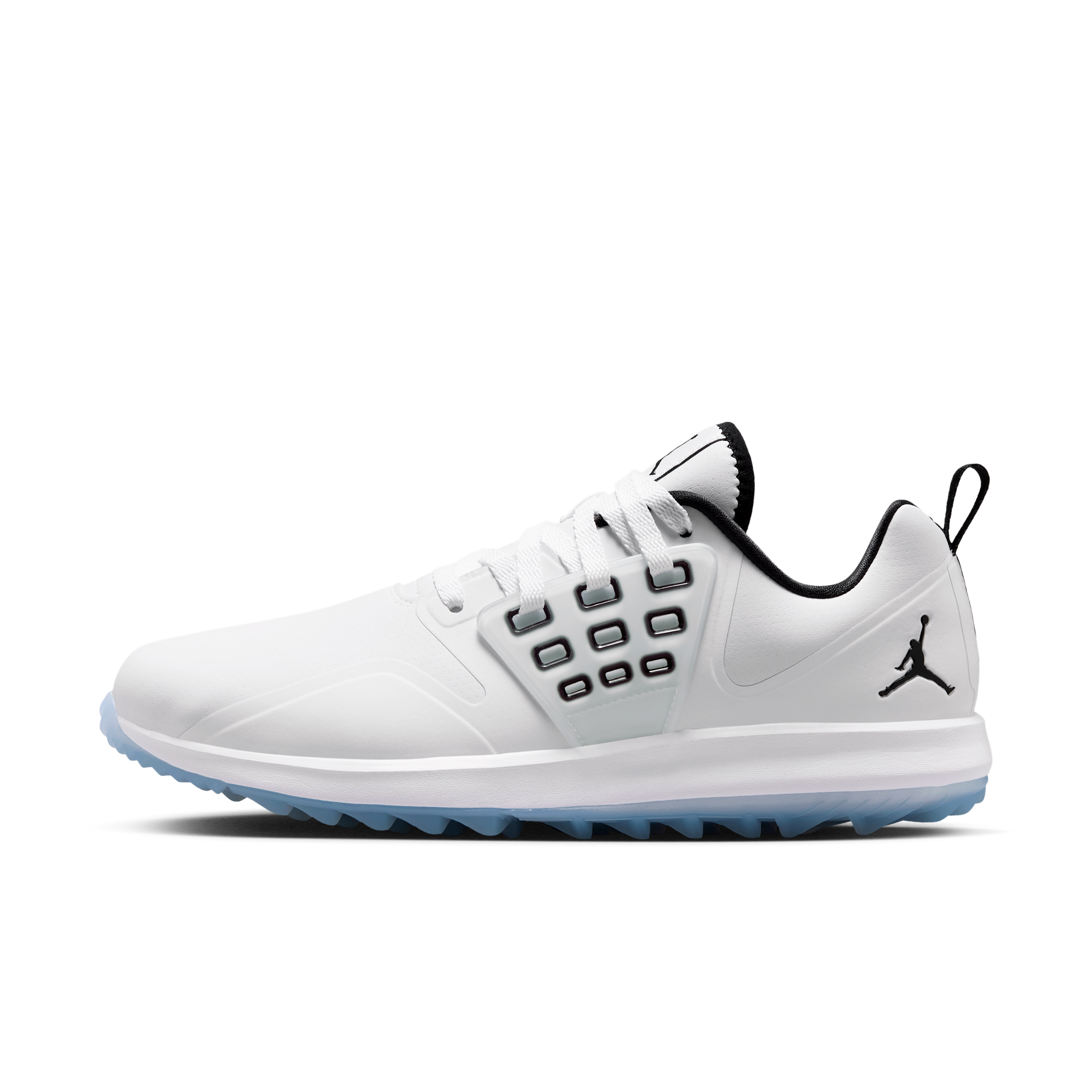 Jordan Grind G Golf Shoes, Men's, Size 8, White/Black