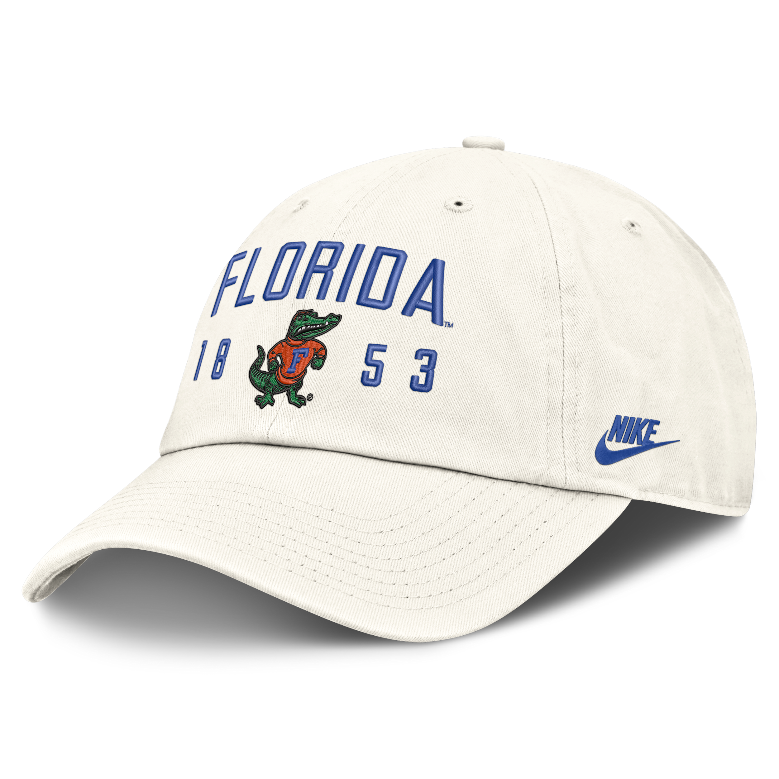 Nike Men's White Florida Gators Legacy Letter Location Club Adjustable Hat - White