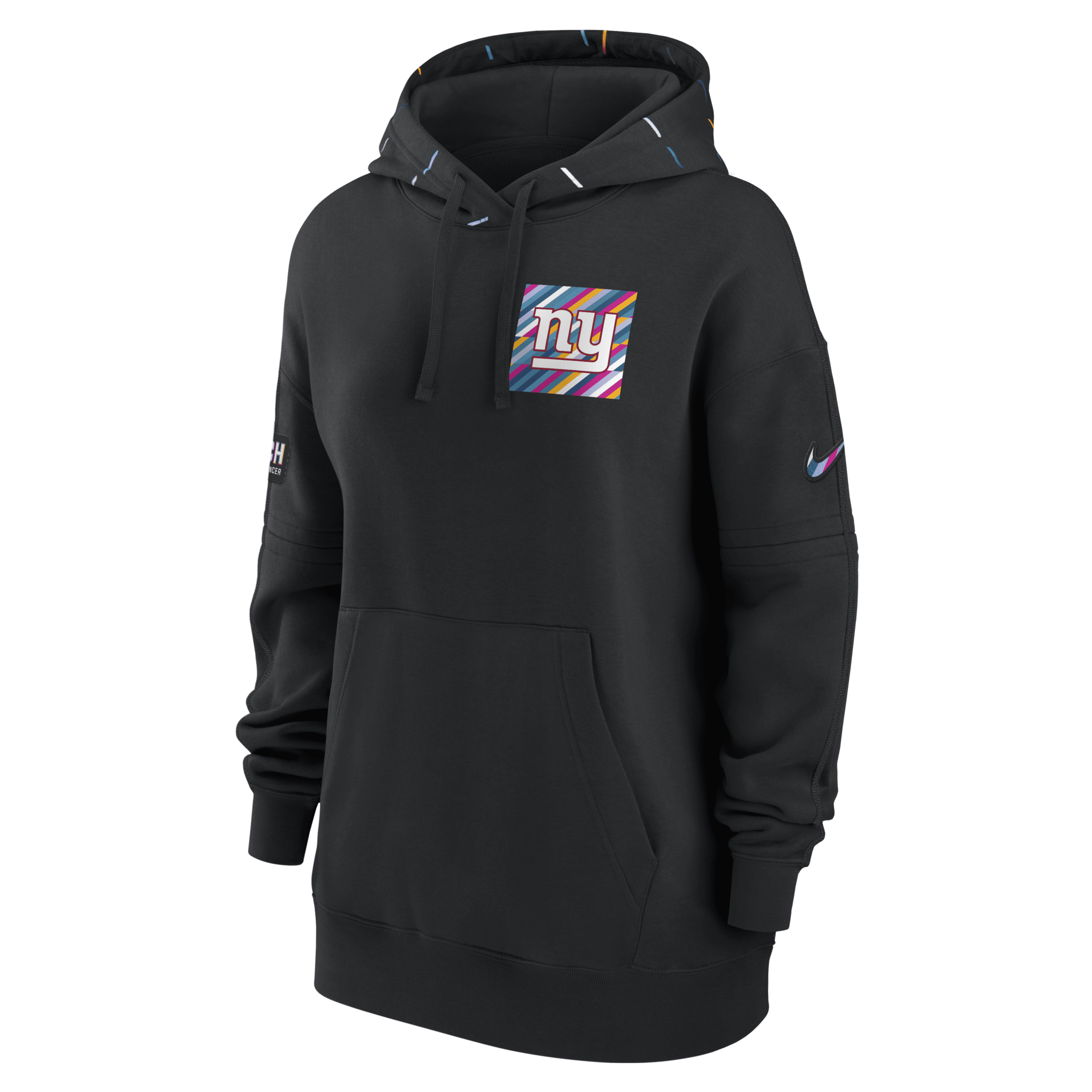 Nike New York Giants Crucial Catch Club Women's Nfl Pullover