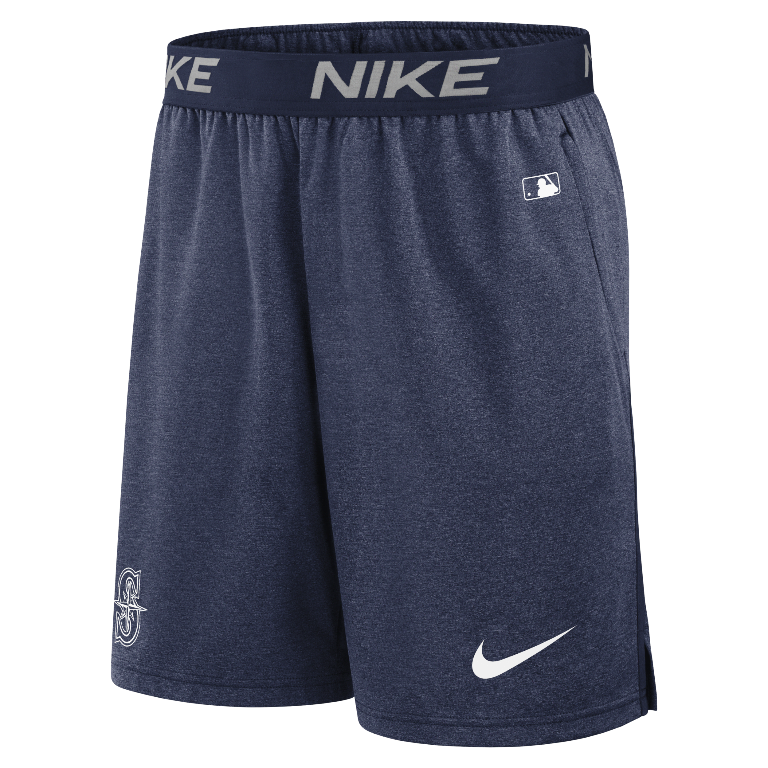 Nike Seattle Mariners Authentic Collection Practice  Men's Dri-fit Mlb Shorts In Blue