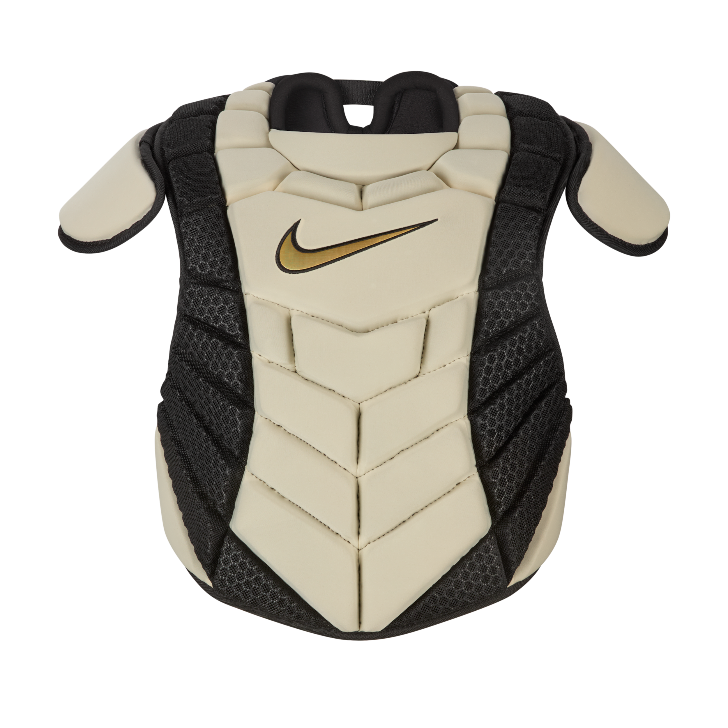 Nike Diamond Elite Catcher's Chest Protector, Men's, Cargo Khaki/Black/Irdscnt