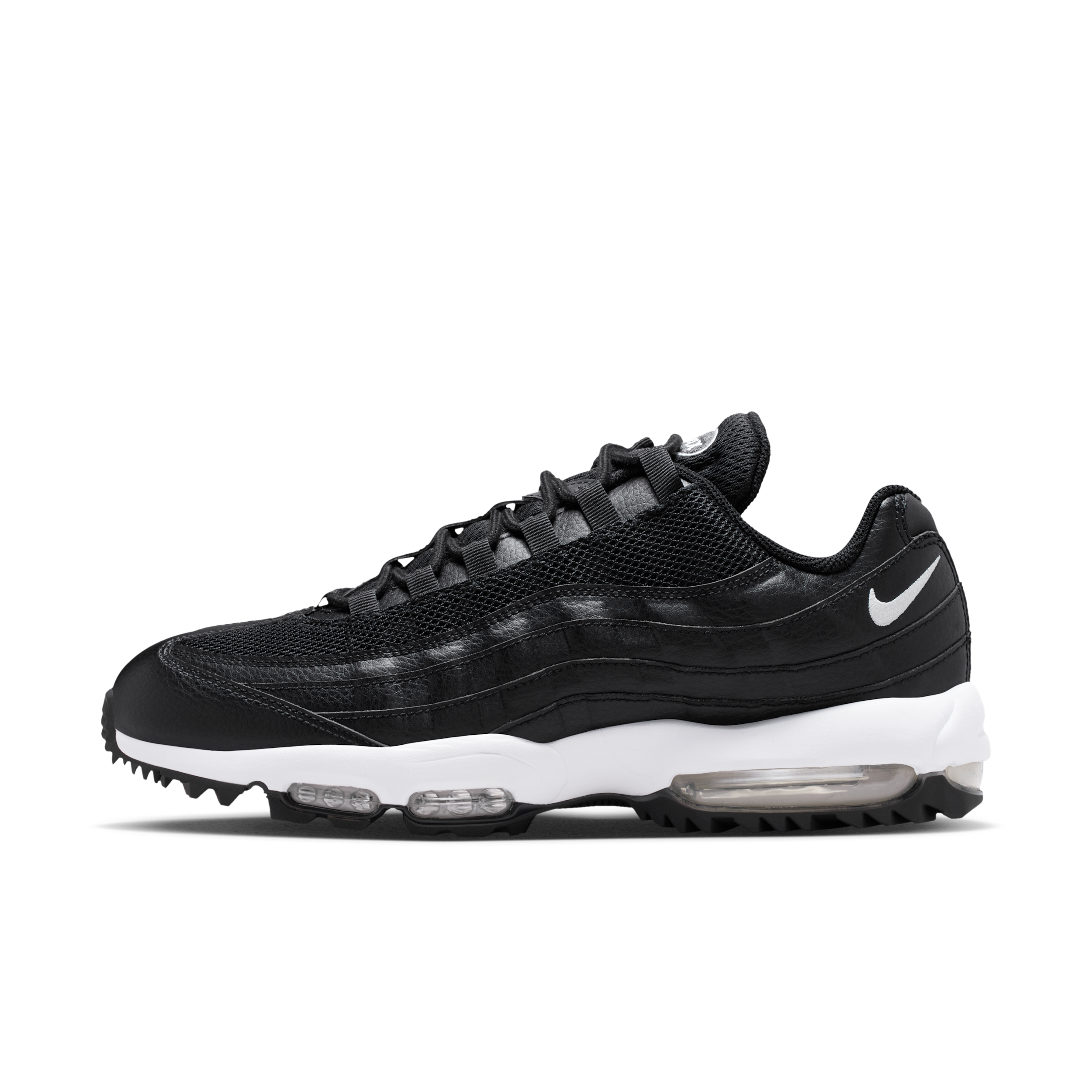 Nike Men's Air Max '95 G Golf Shoes, Size 12, Black/White/Anthracite