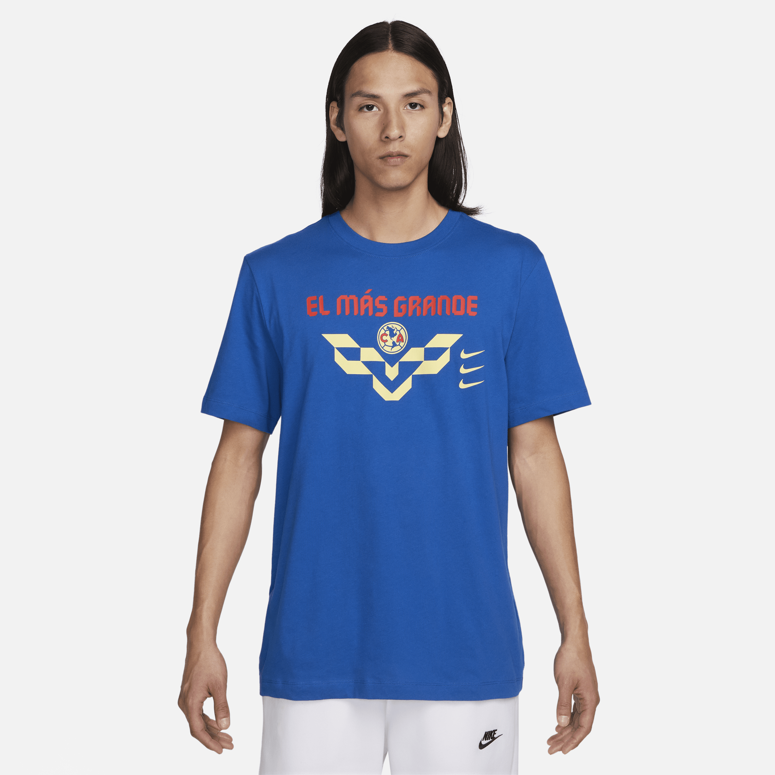 Shop Nike Club Amã©rica  Men's Soccer T-shirt In Blue