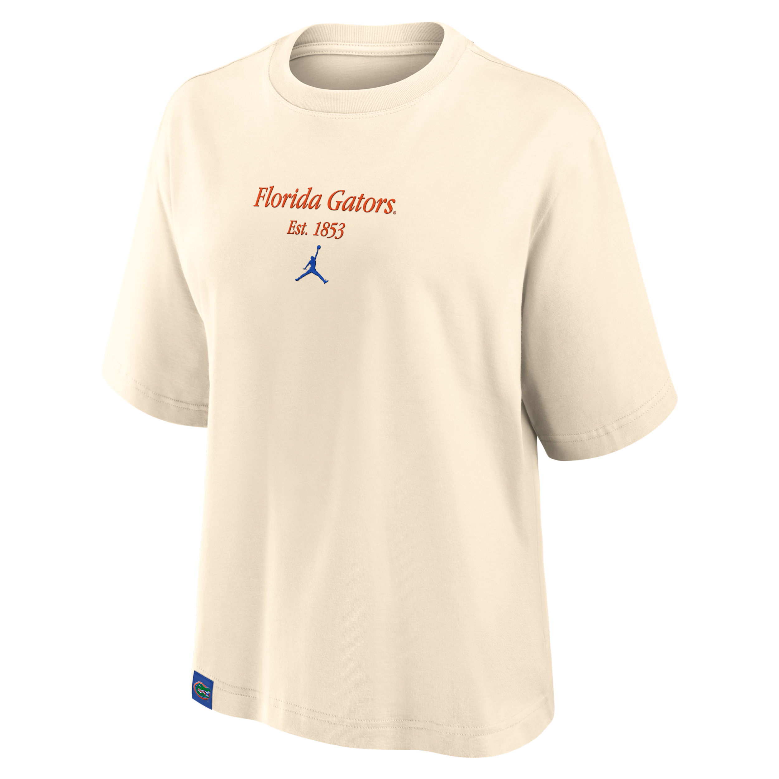Jordan Women's Florida Established Tag Boxy  Brand College T-shirt In Brown