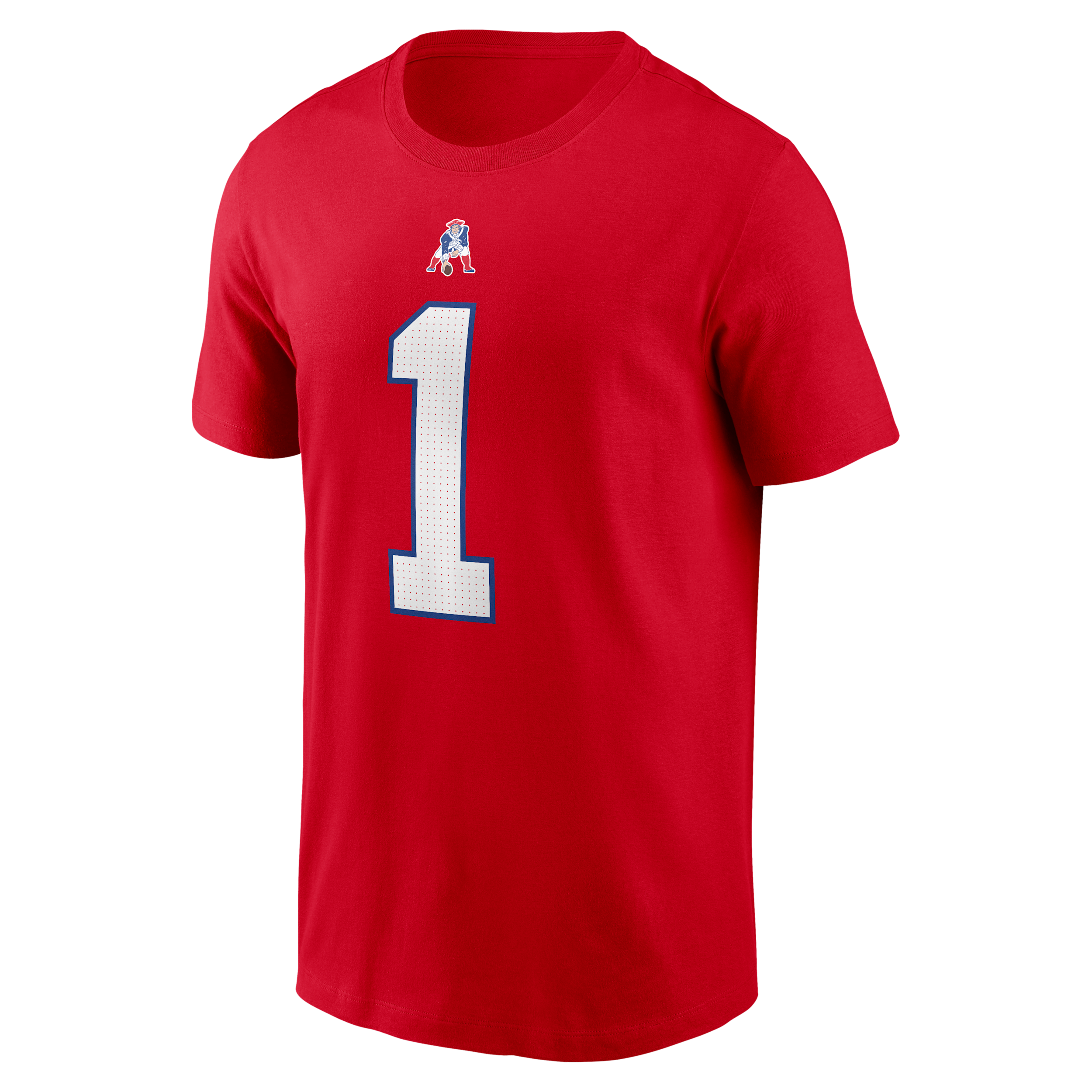A.J. Brown New England Patriots Nike Men's NFL T-Shirt in Red | N19965N8KF-L9B