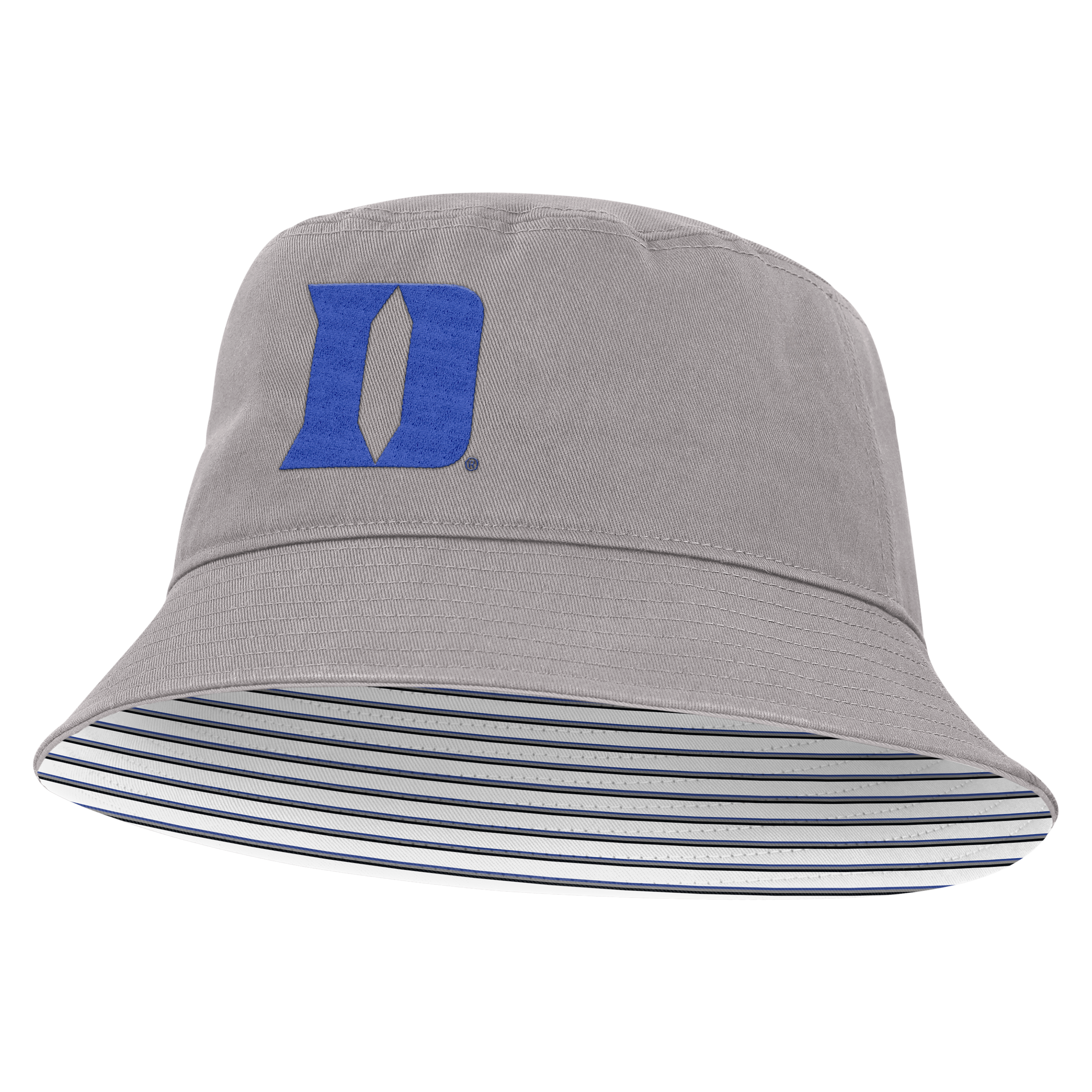 Nike Men's and Women's Gray Duke Blue Devils Primetime Apex Bucket Hat - Gray