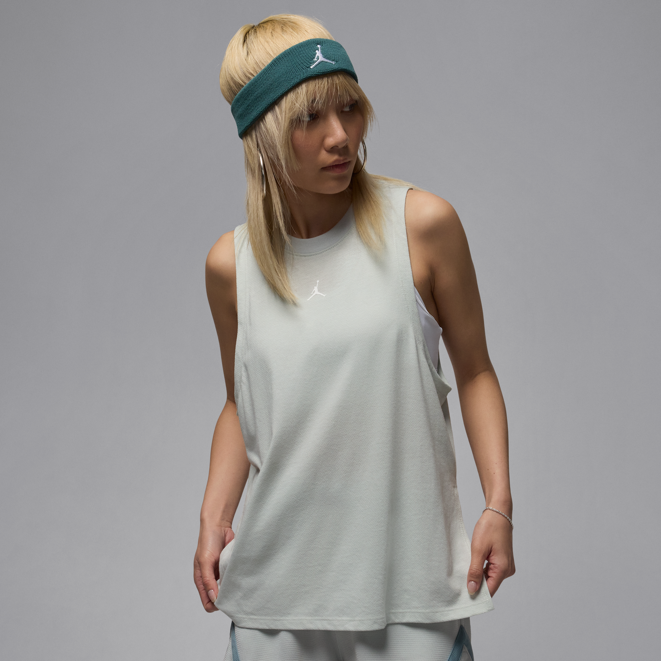 Jordan Women's  Sport Diamond Tank Top In Gray