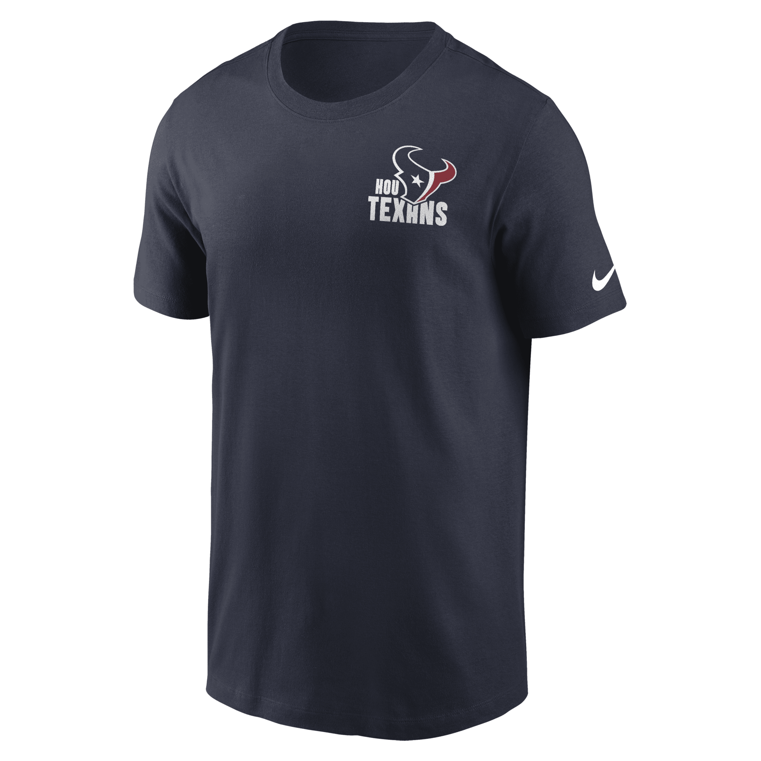 Nike Houston Texans Blitz Team Essential  Men's Nfl T-shirt In Blue