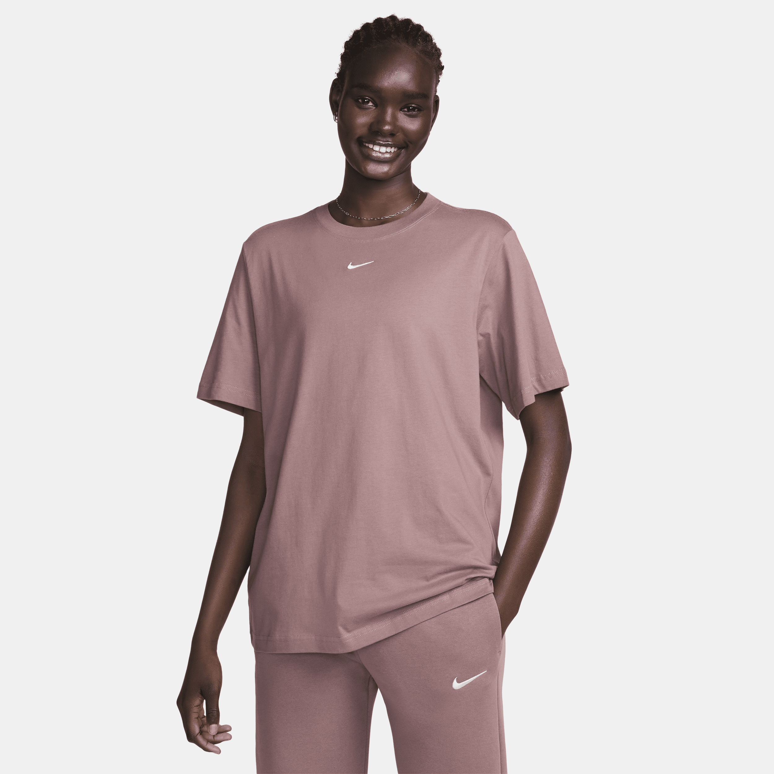 Nike Women's  Sportswear Essential T-shirt In Purple