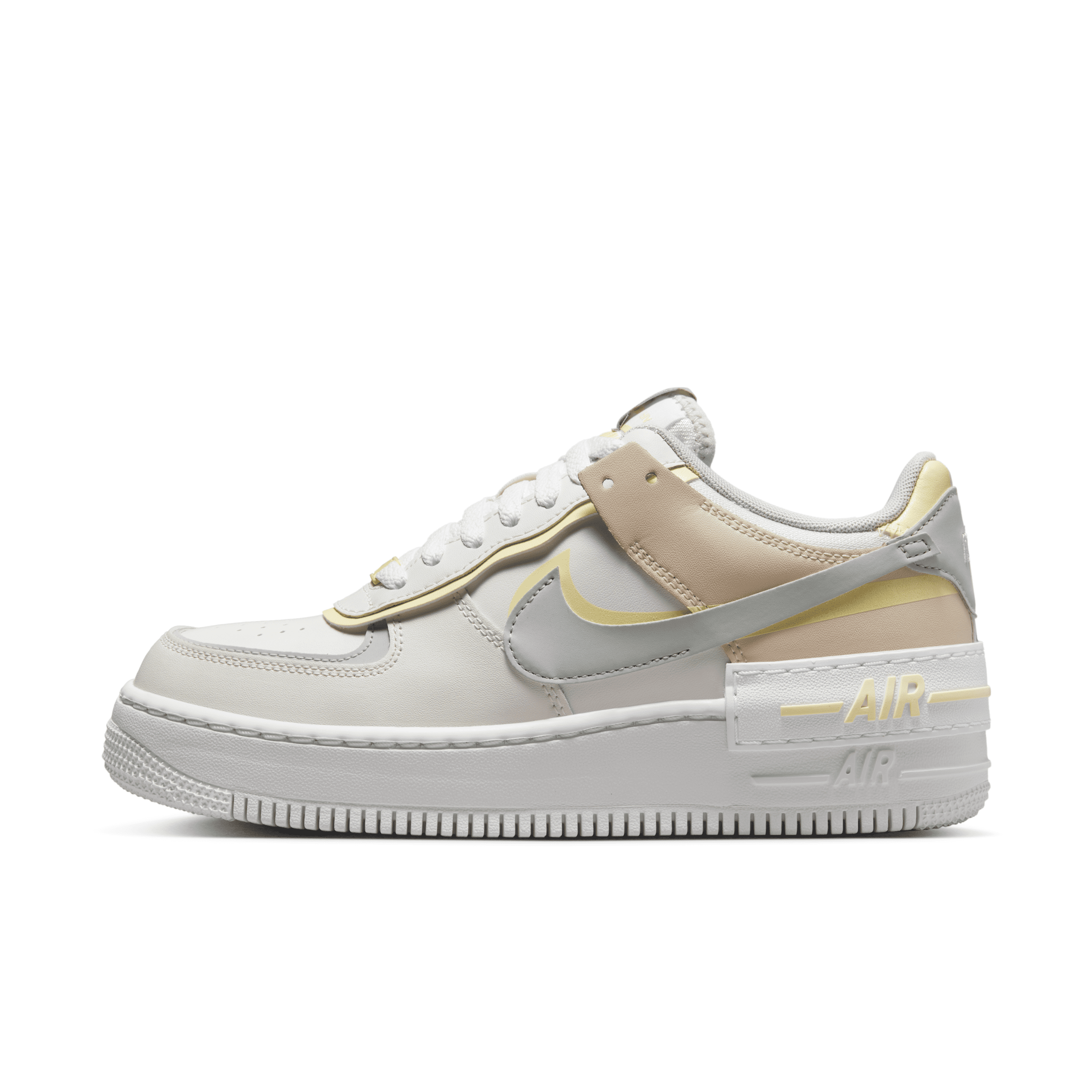 Shop Nike Women's Af1 Shadow Shoes In White