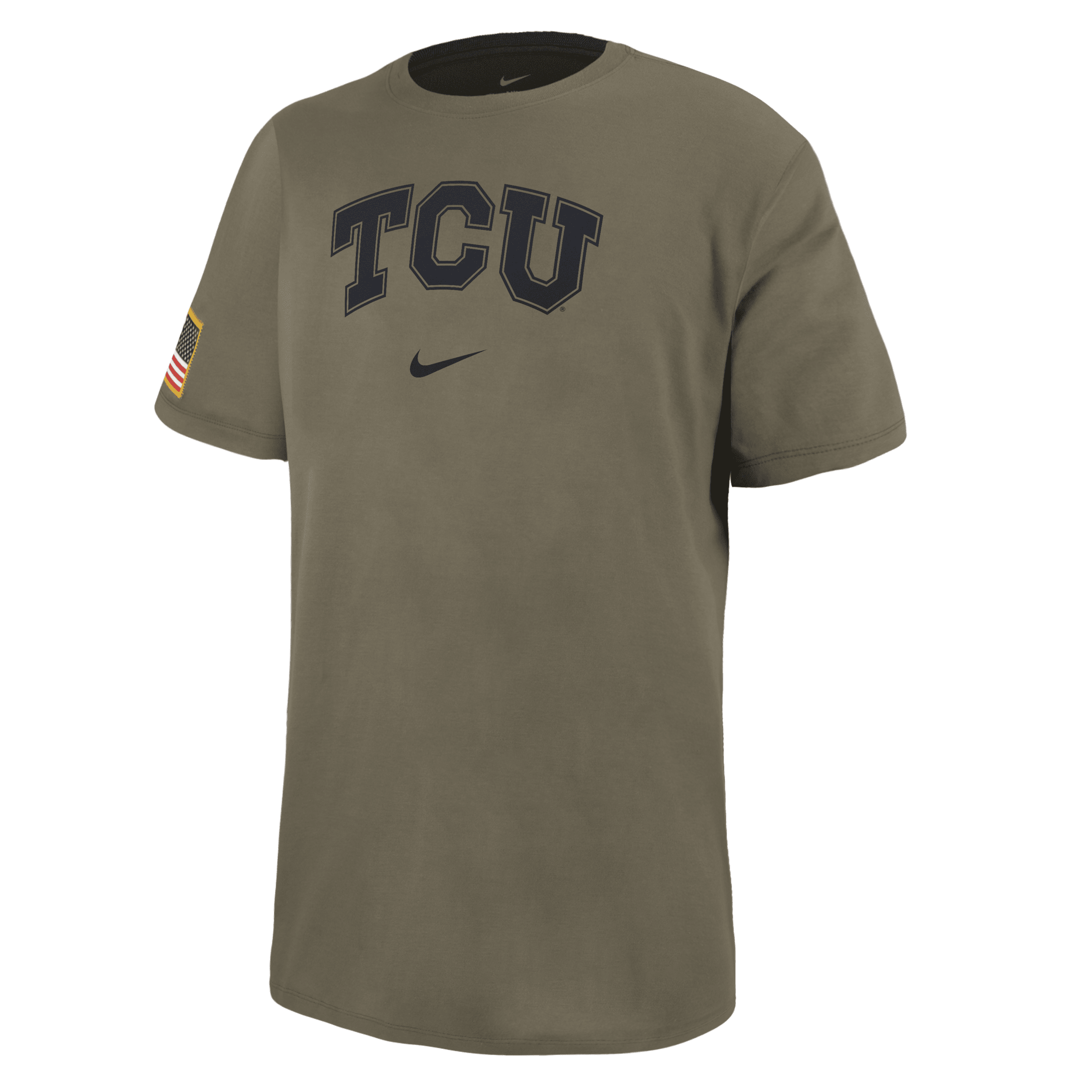 Nike Tcu  Men's College T-shirt In Brown