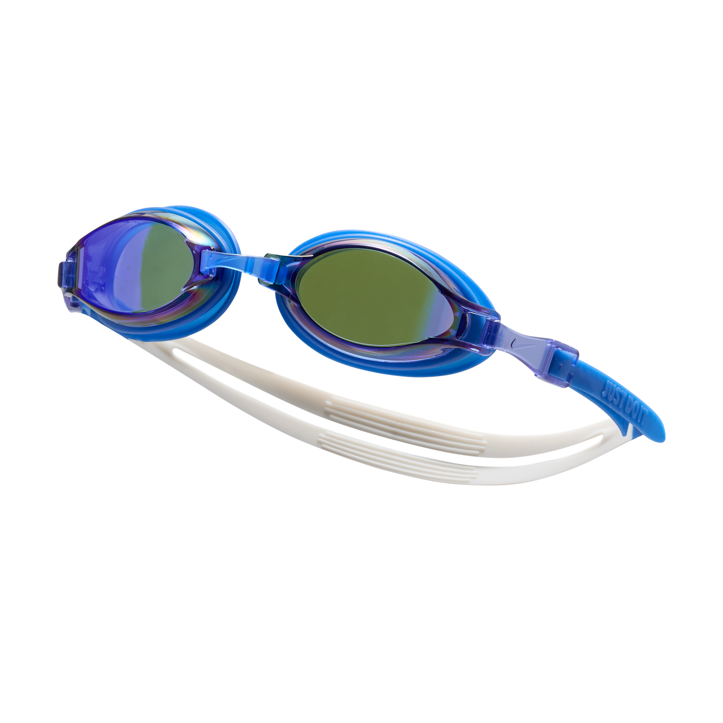 Nike Unisex Swim Chrome Mirrored Goggles in Blue | NESSD125-494