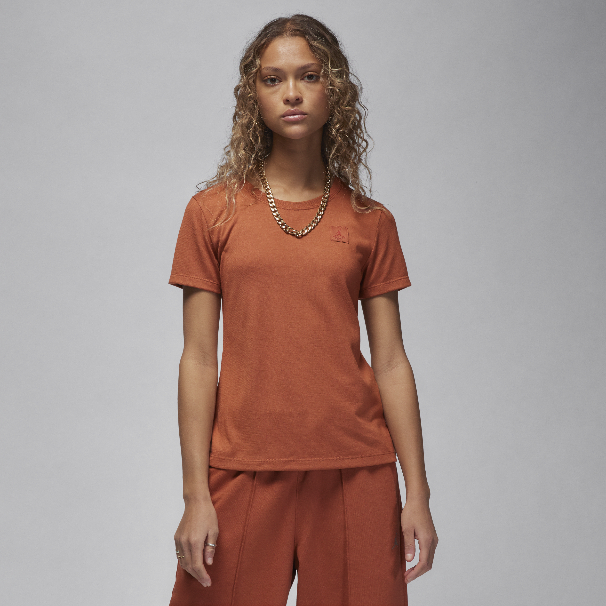 Jordan Women's  Essentials Slim Short-sleeve T-shirt In Pink