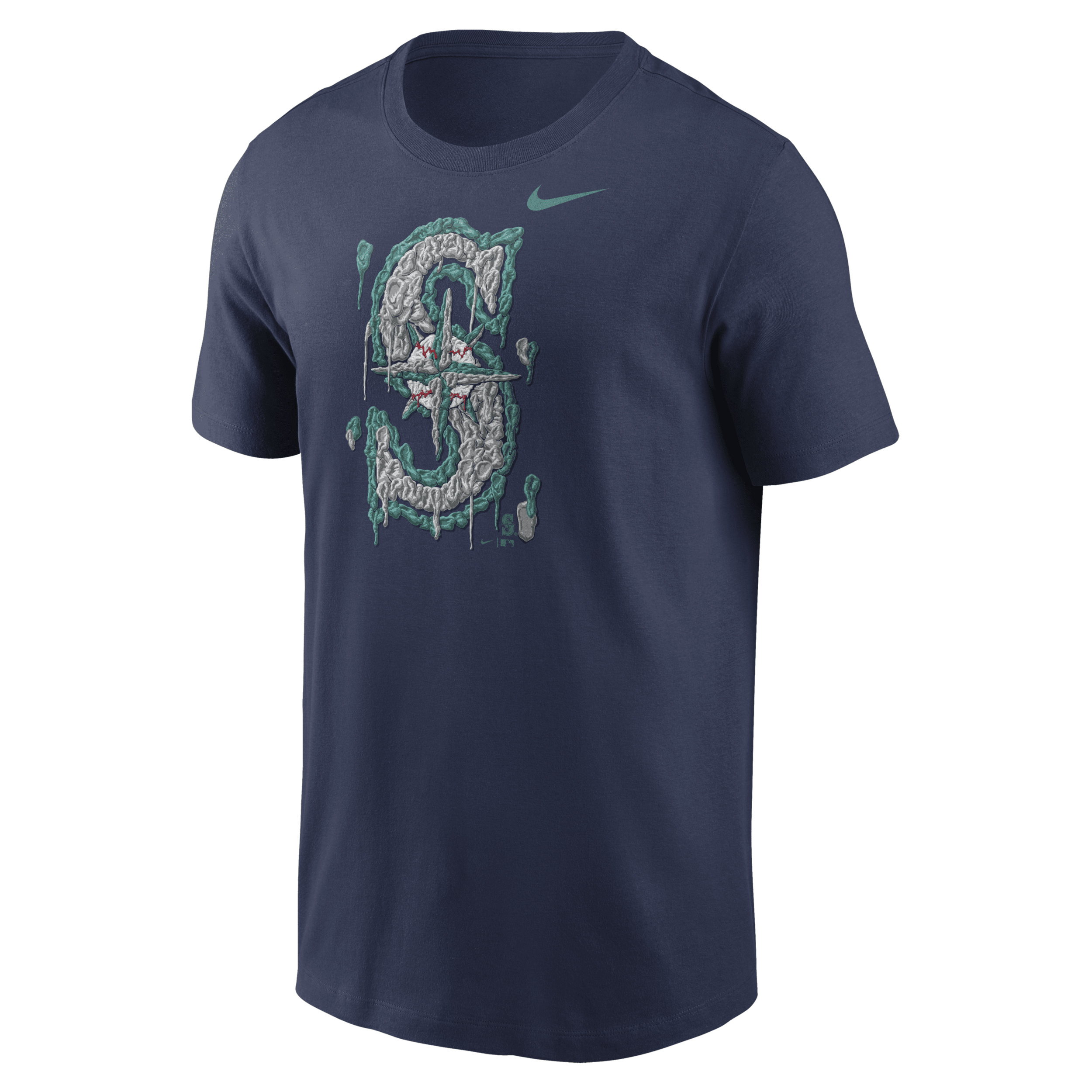 Nike Seattle Mariners Hometown  Men's Mlb T-shirt In Blue