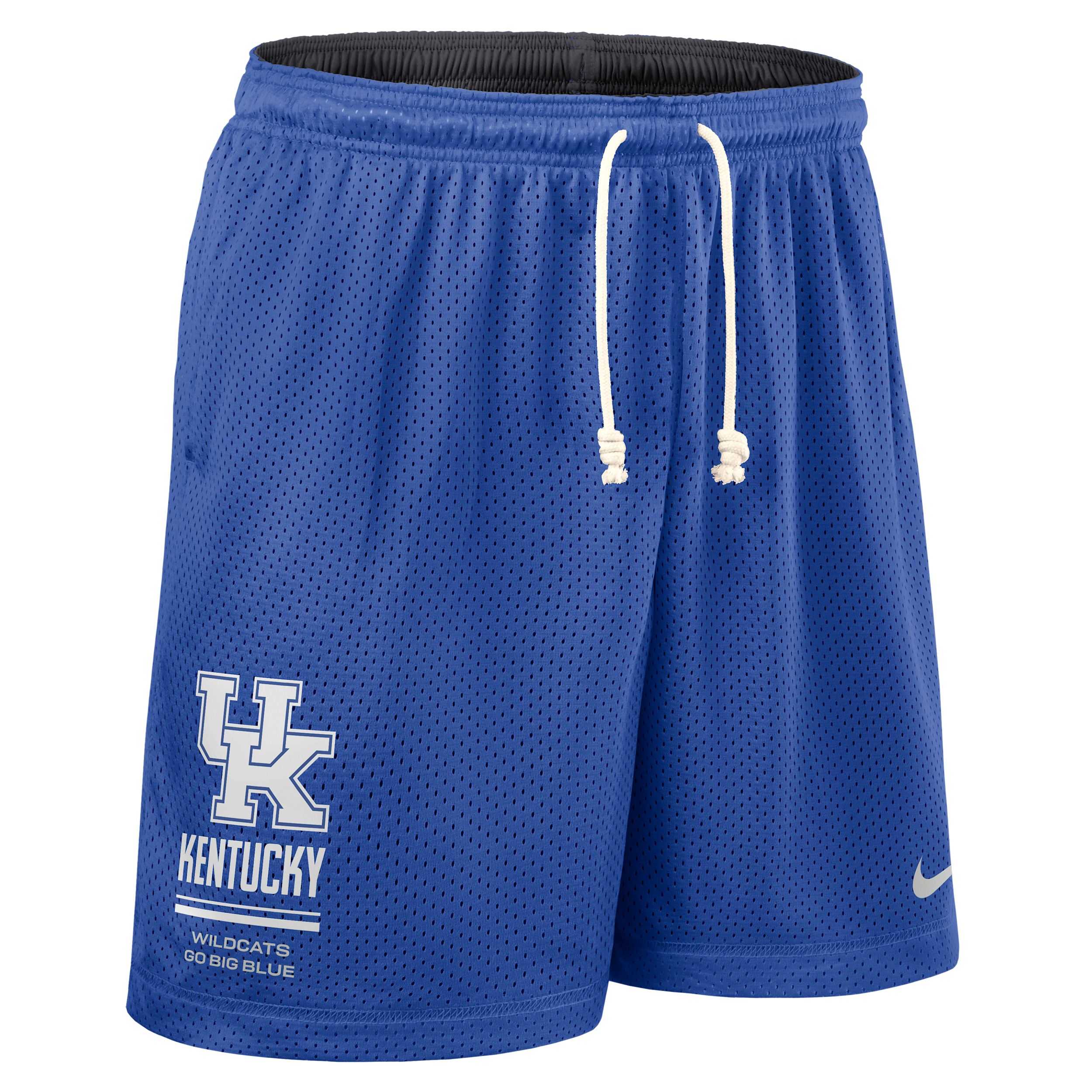 Kentucky Sideline Reversible Nike Men's Dri-FIT College Shorts in Blue | 03BF93JNKY-RJ3