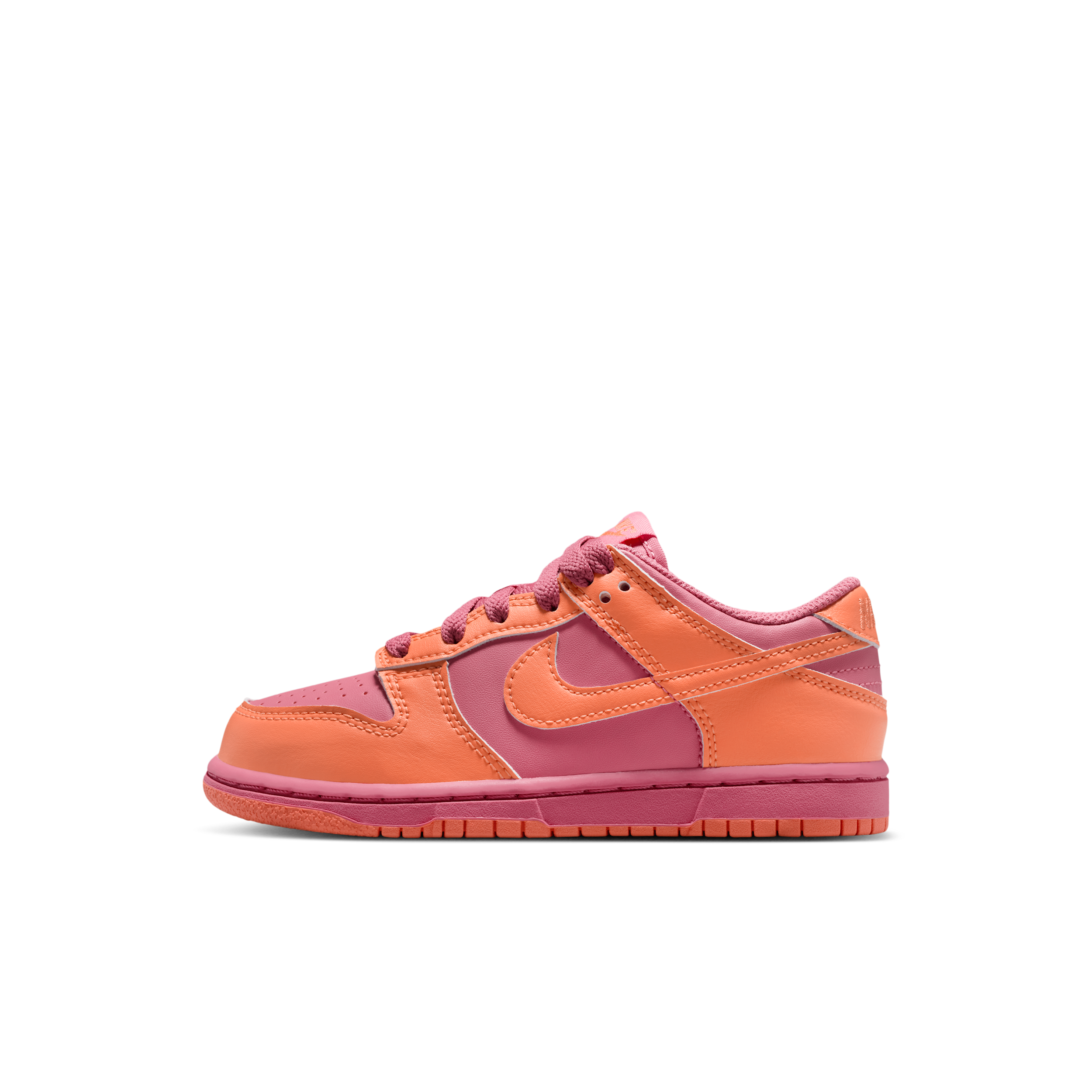 Nike Dunk Low Little Kids' Shoes in Pink | IU7765-604