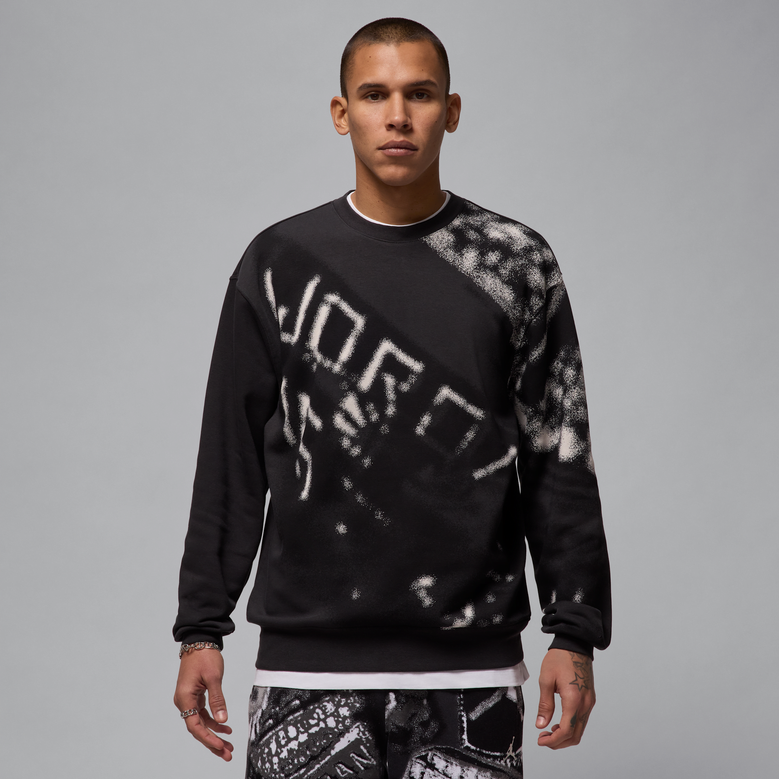 JORDAN MEN'S  MVP CREW-NECK FLEECE SWEATSHIRT 1015647799