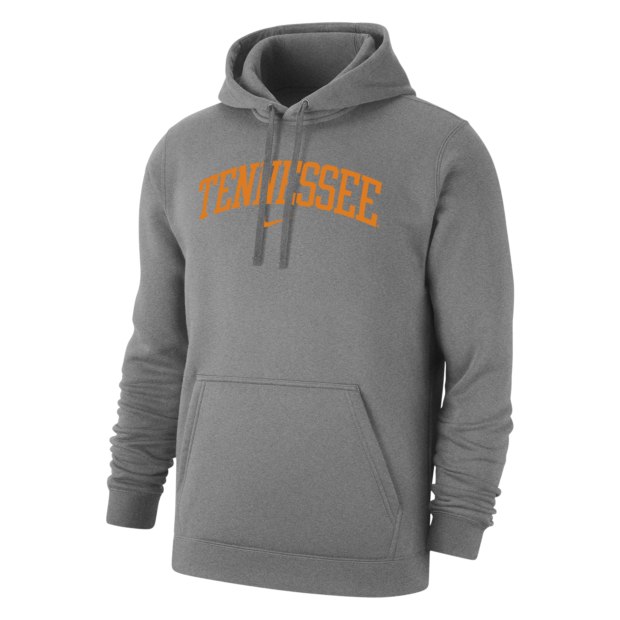 Shop Nike Tennessee Club Fleece  Men's College Pullover Hoodie In Grey