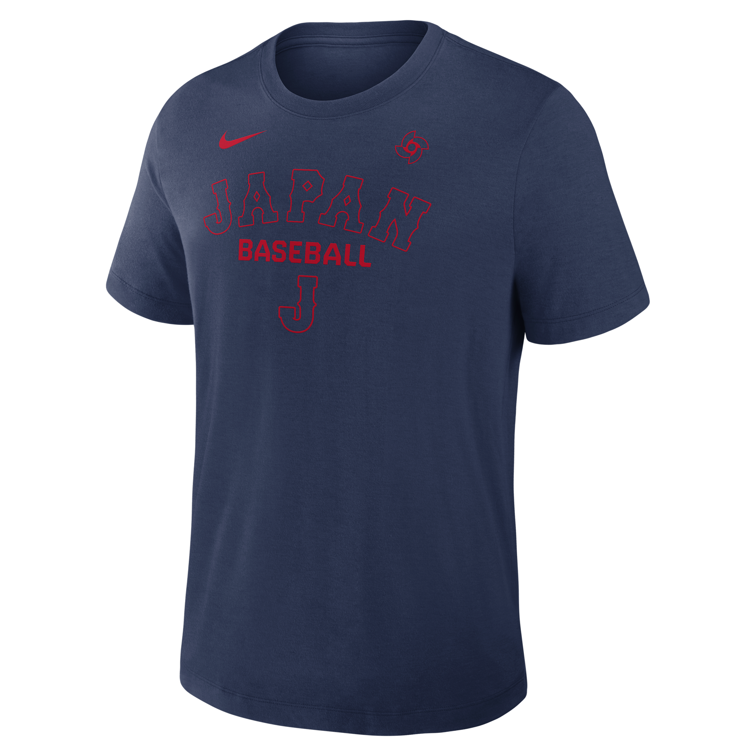 Japan National Baseball Team 2026 World Baseball Classic Authentic Collection Early Work Nike Men's Dri-FIT T-Shirt in Blue | 034J44BWBJ-BNK