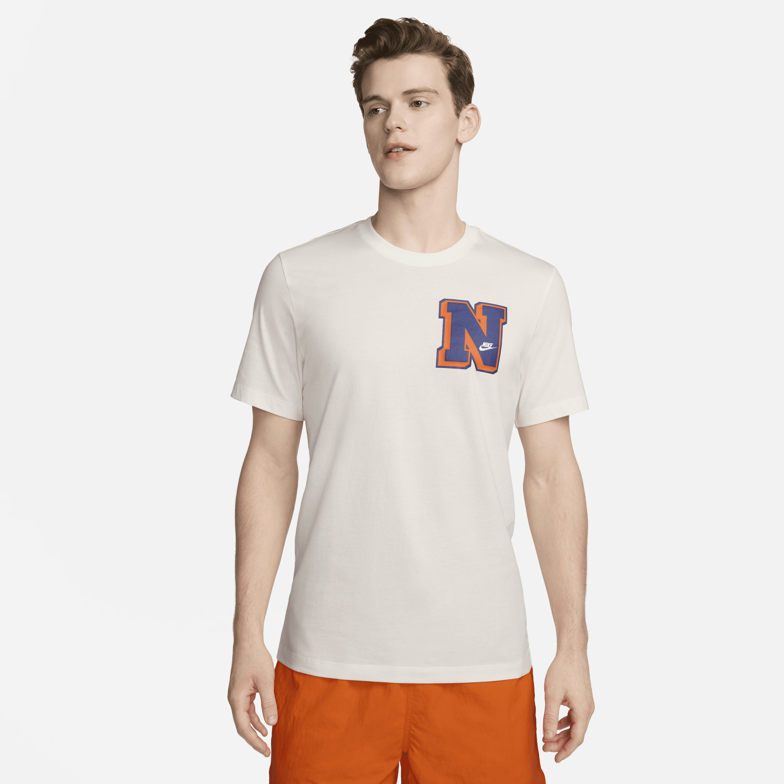 Shop Nike Men's  Sportswear T-shirt In White