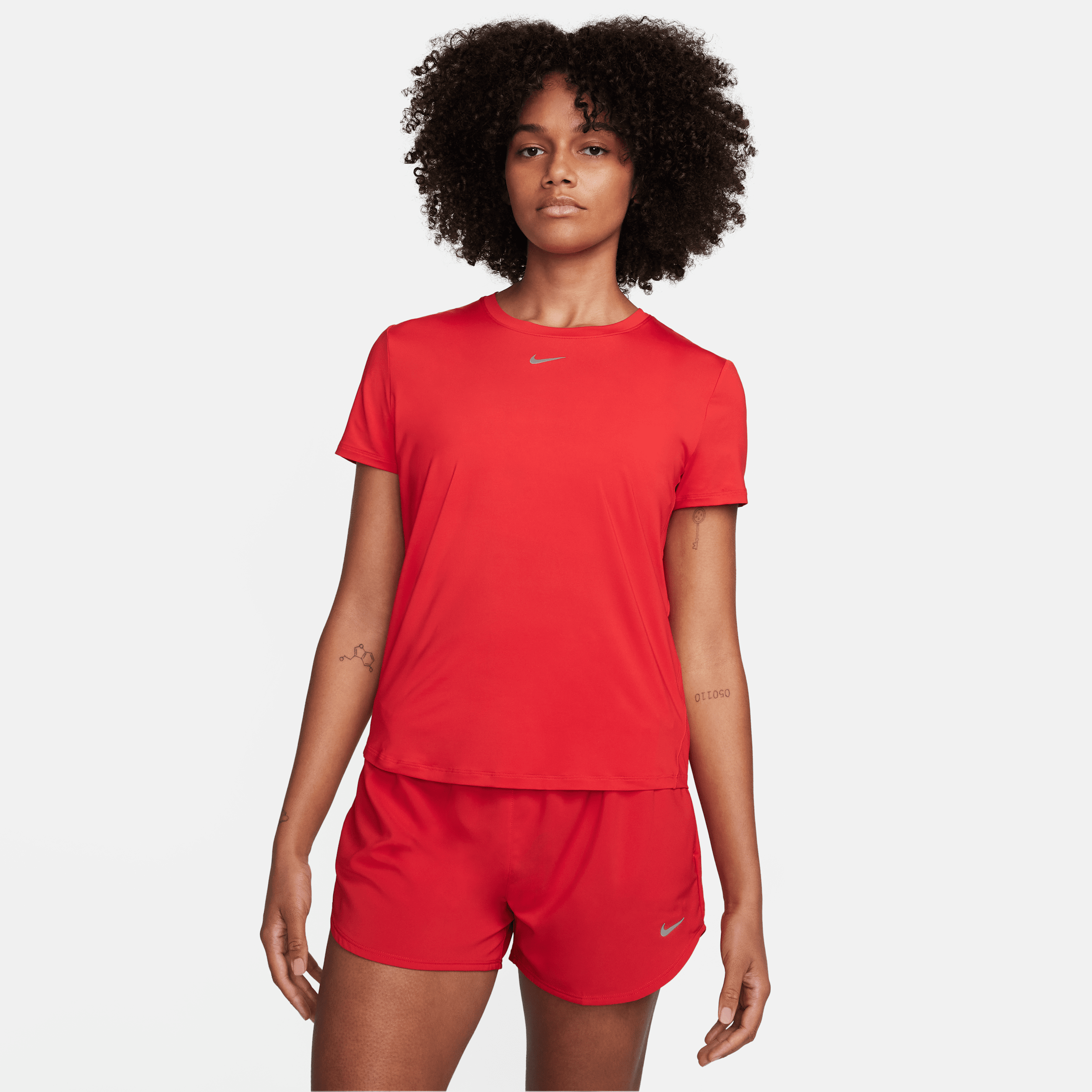 Nike Women's One Classic Dri-fit Short-sleeve Top In Red