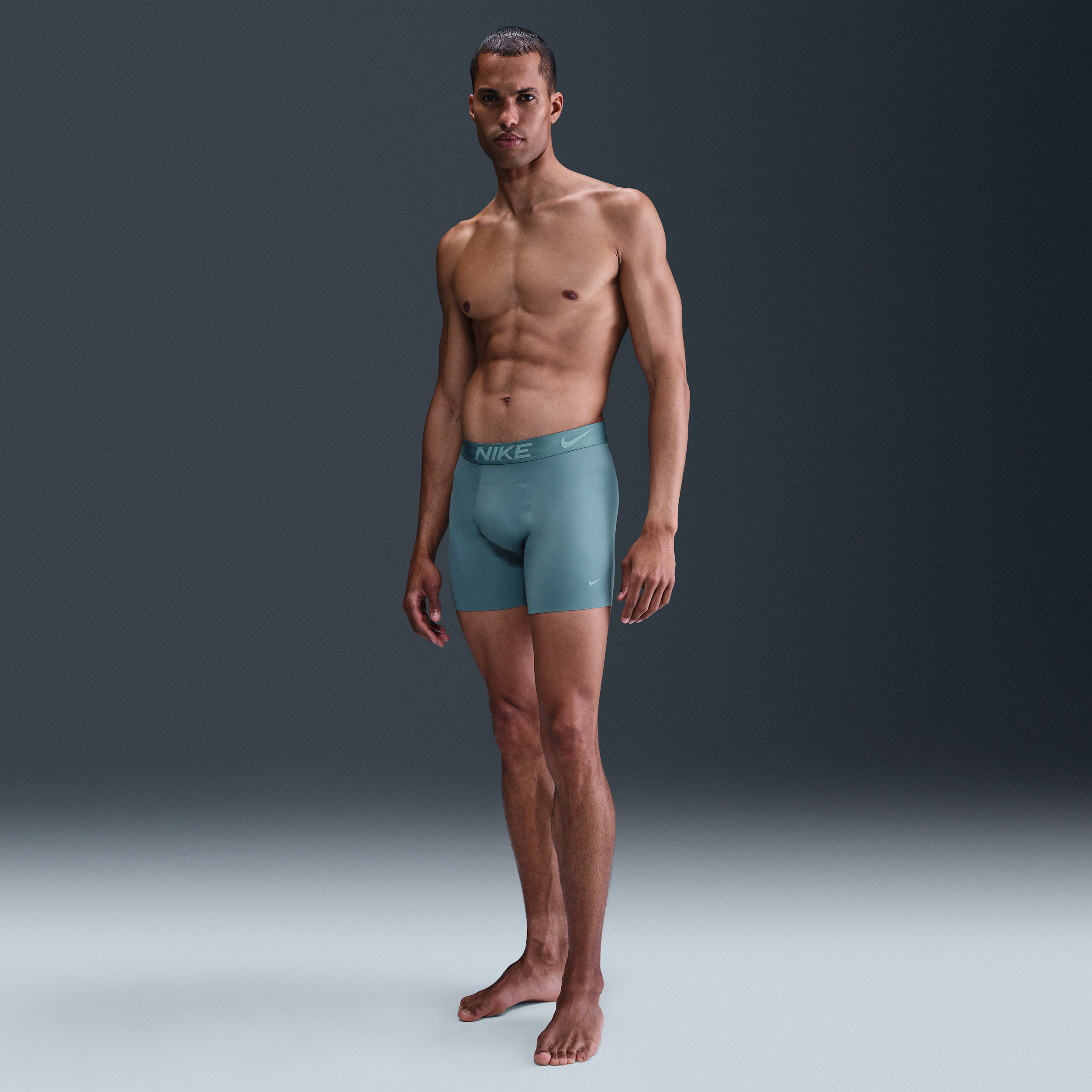 Nike Elite Micro Boxer Briefs In Blue