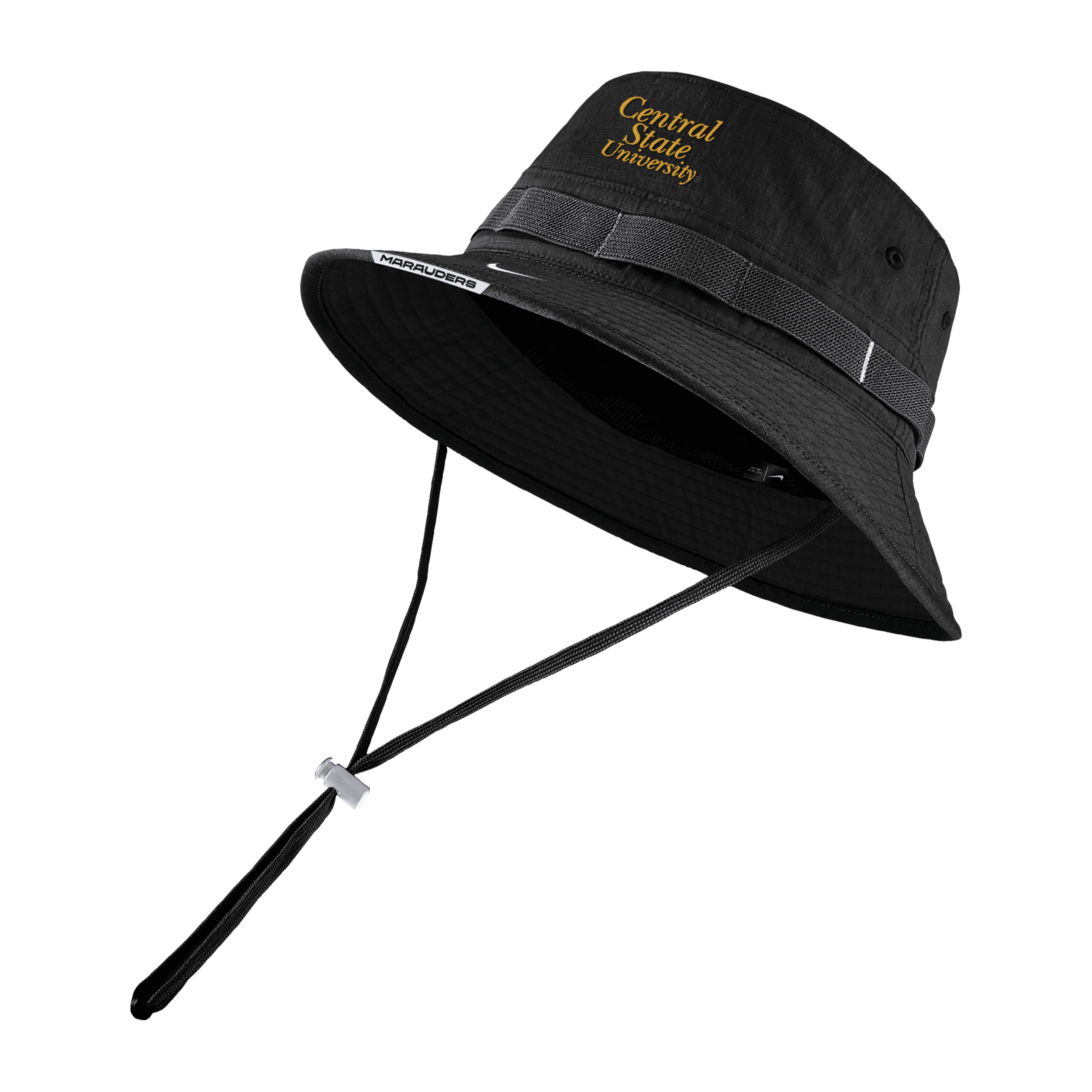 Nike Central State  Unisex College Boonie Bucket Hat In Black