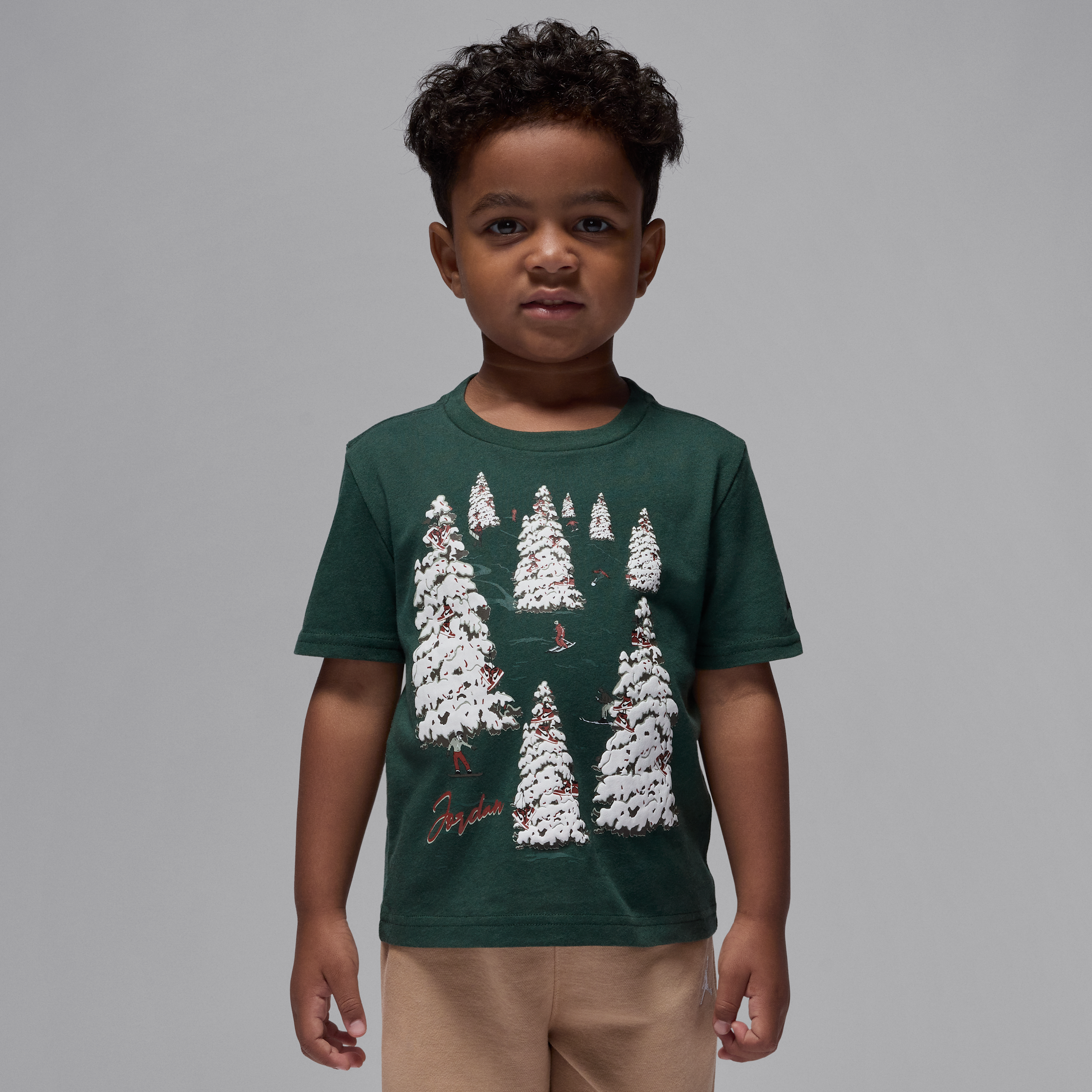 Jordan Toddler Winterland T-Shirt in Green 75F355-E8J 15$