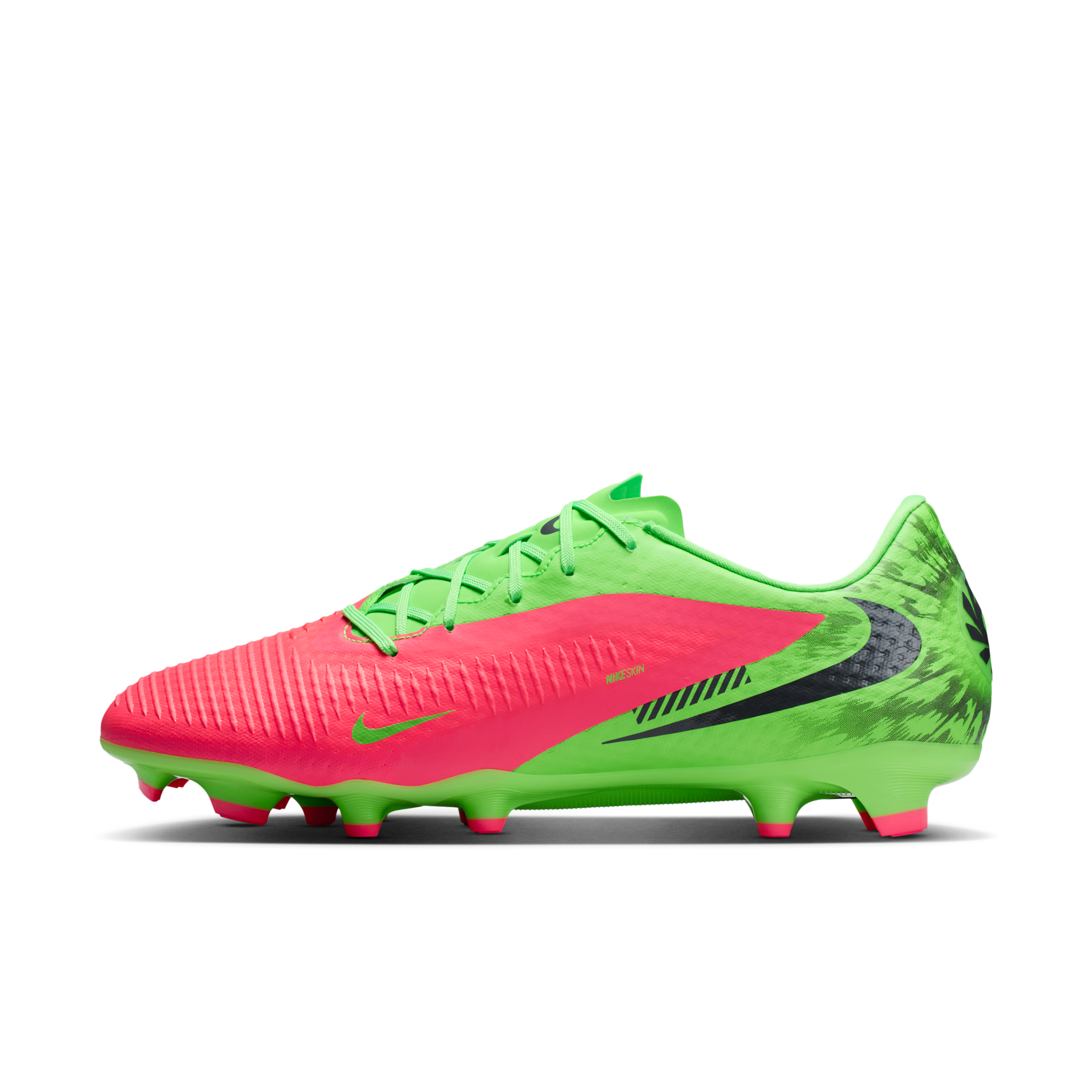 Nike Men's Phantom 6 Low Academy "Erling Haaland" Multi-Ground Soccer Cleats in Pink | HQ2314-603