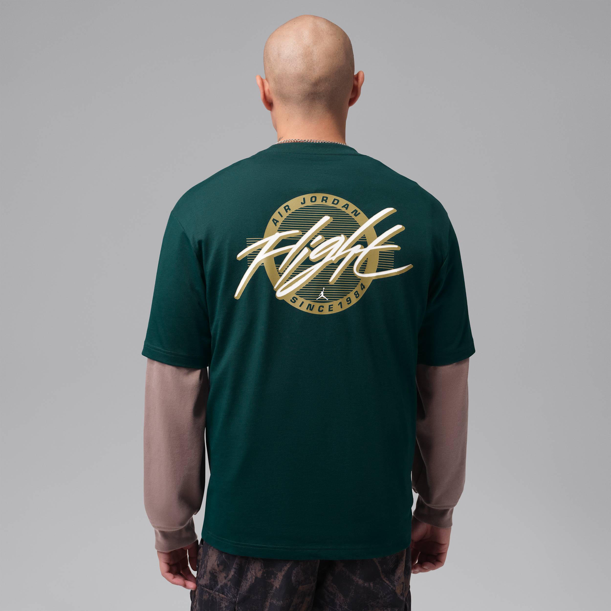 Men's Jordan Flight T-Shirt in Green | IF3067-378