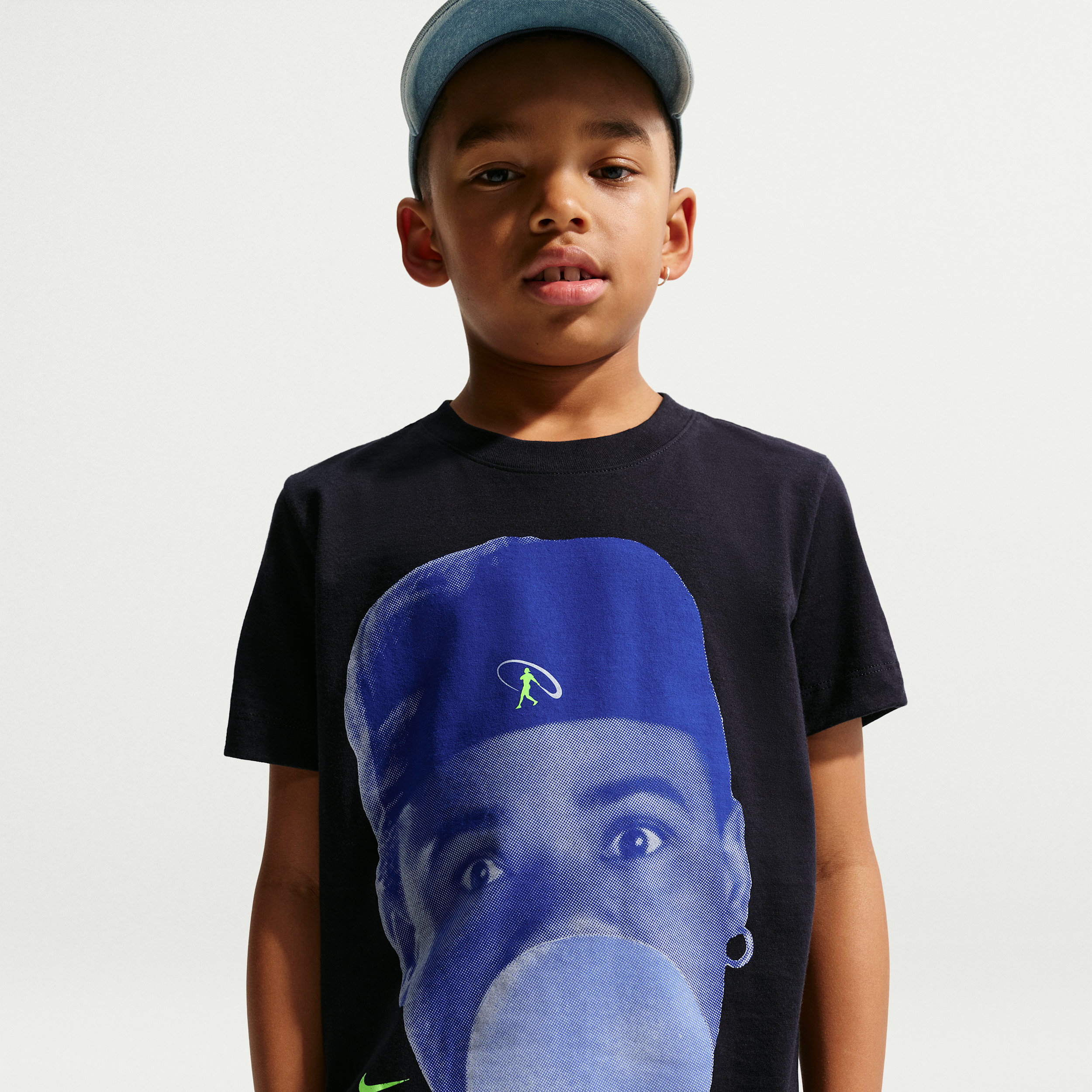 Nike Sportswear Big Kids' T-Shirt in Black | IW3037-010