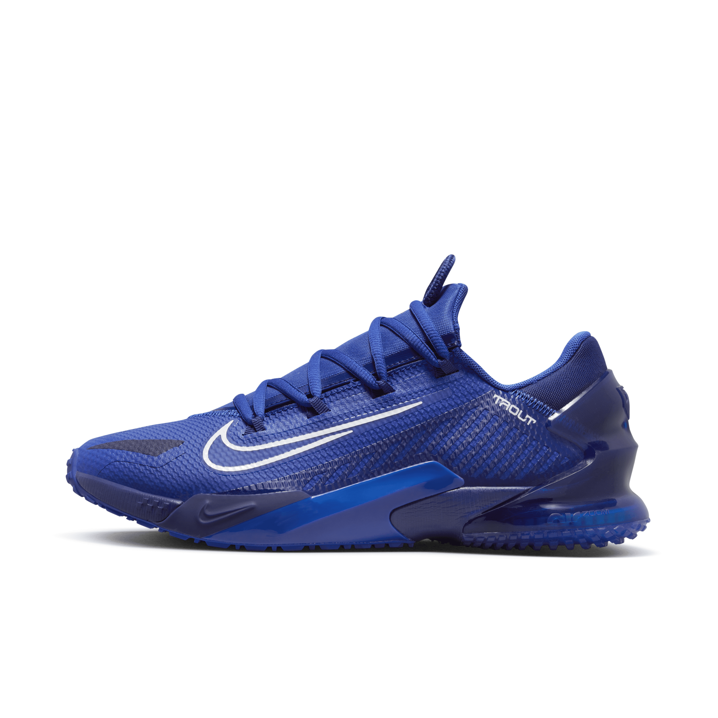 Nike Men's Force Zoom Trout 8 Turf Baseball Shoes In Blue