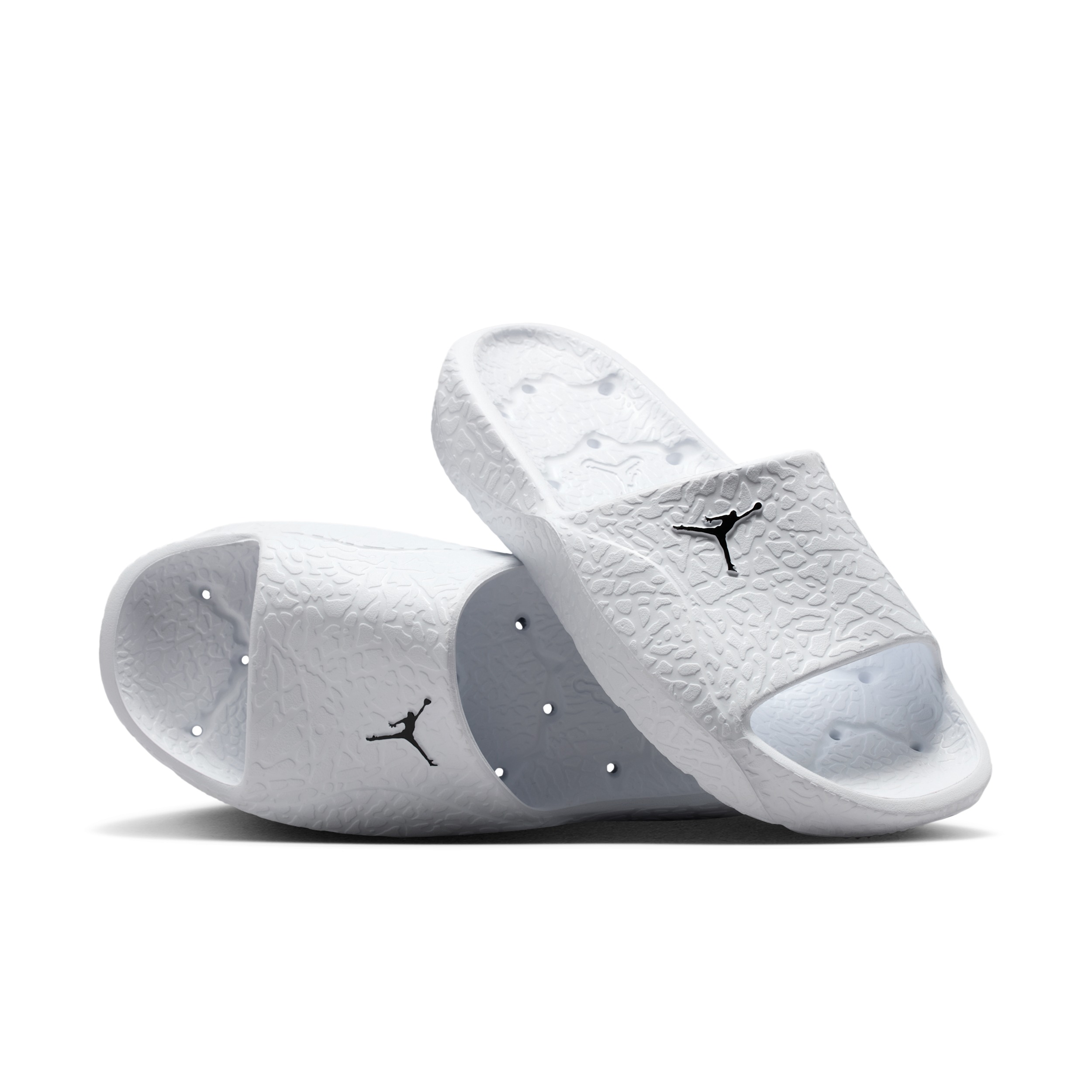 Men's Jordan Franchise Shower Slides - White