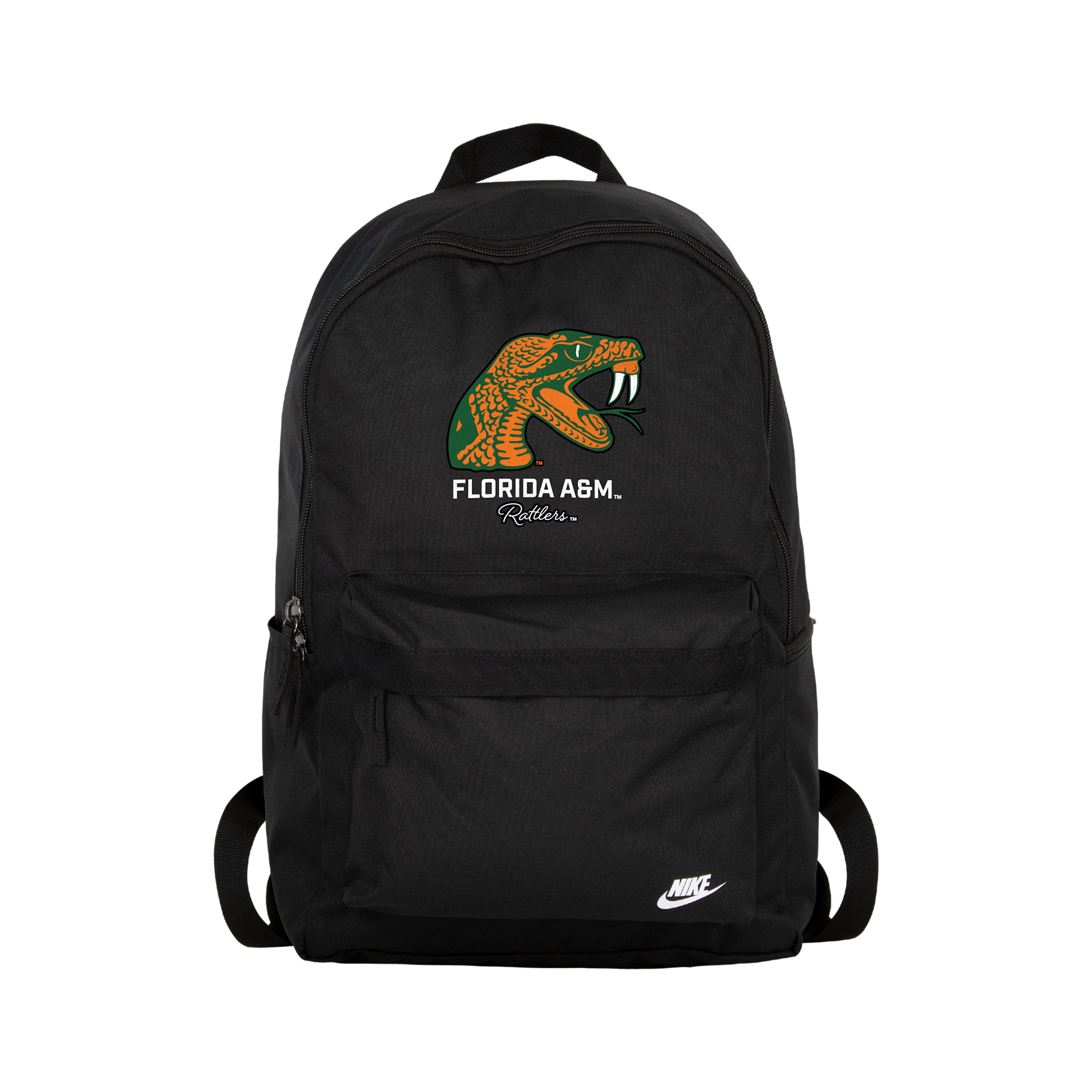 Nike Unisex College Heritage (florida A&m University) Backpack (25l) In Black