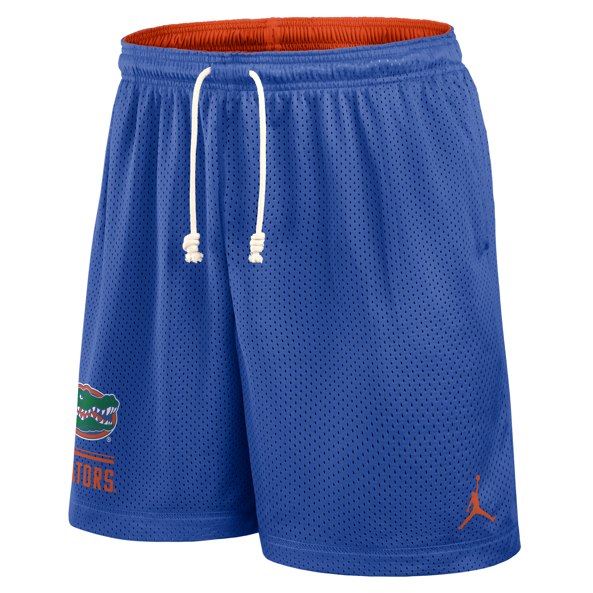 Men's Florida Courtside Jordan Brand Dri-FIT College Reversible Shorts in Blue | 0JBF08DDUFN-11C